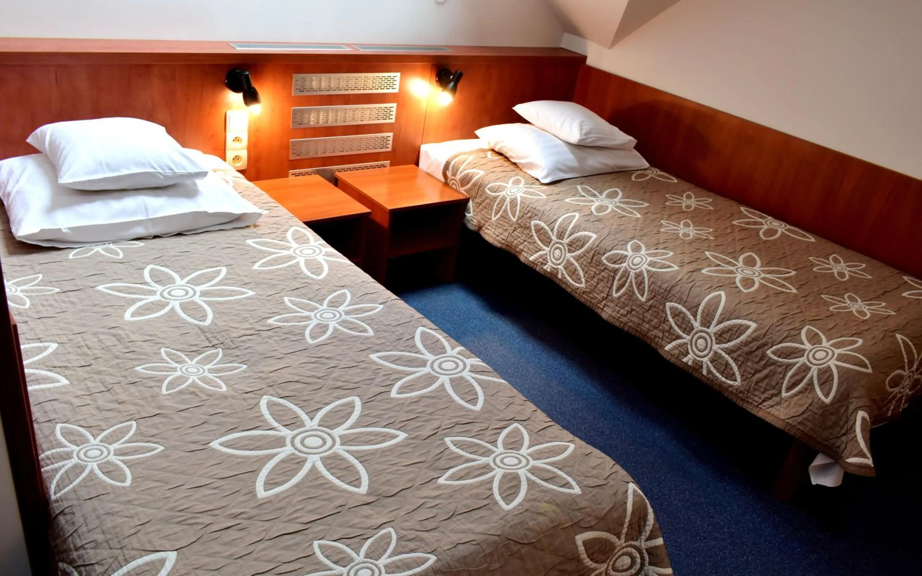 Bed in Hotel Złote Dęby