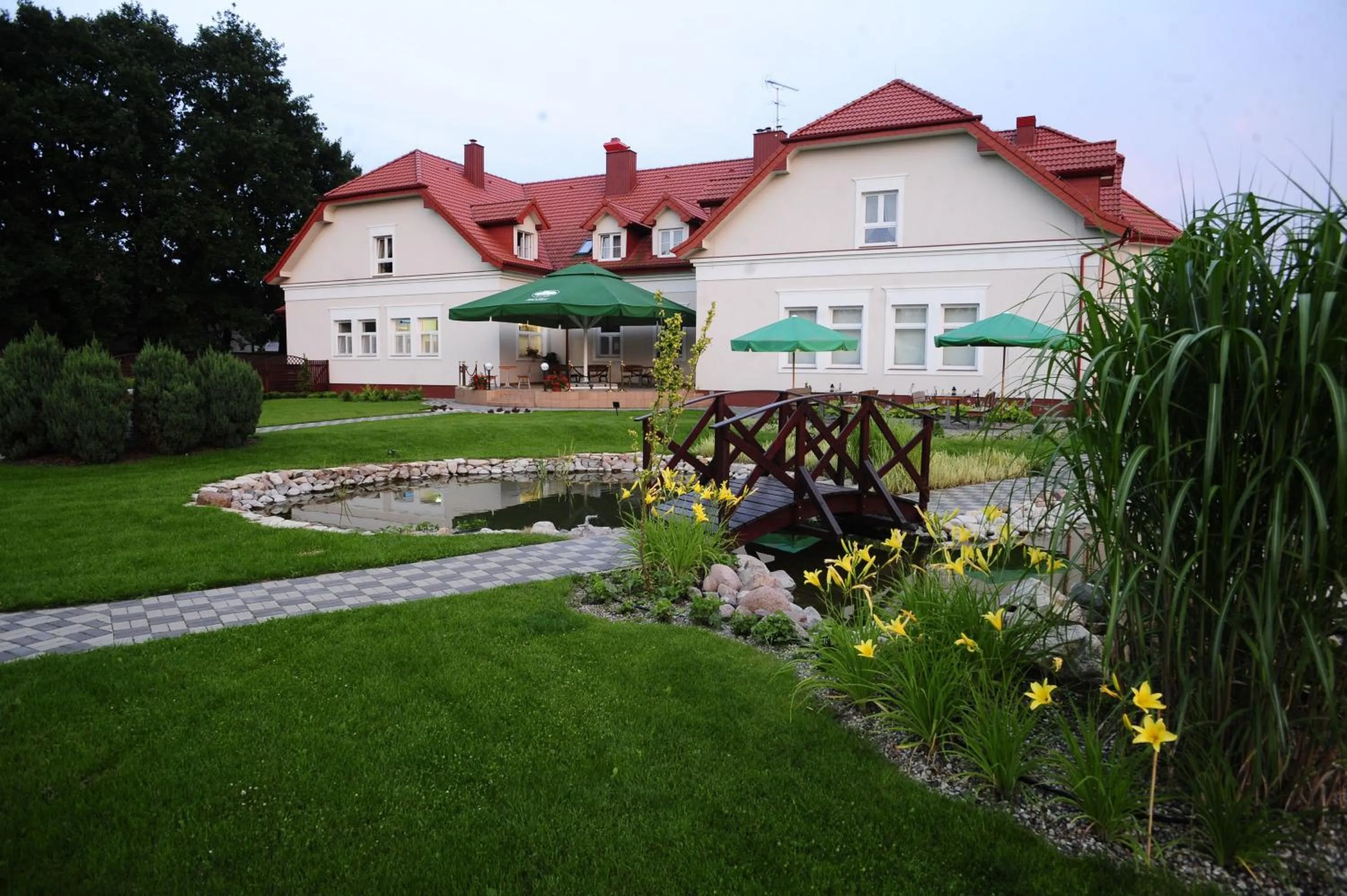Garden in Hotel Złote Dęby