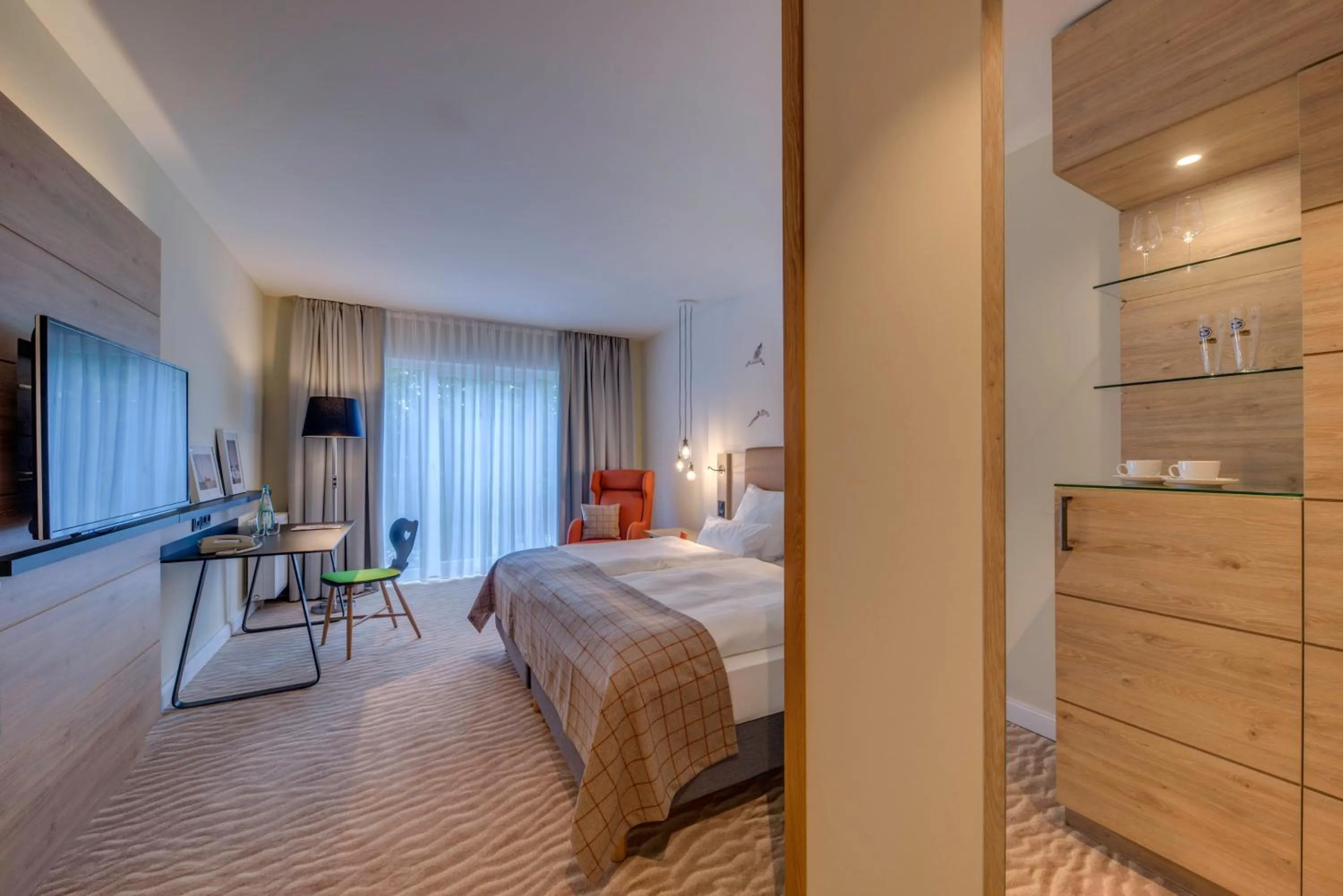 Photo of the whole room, Bed in Hotel Restaurant Burg-Klause