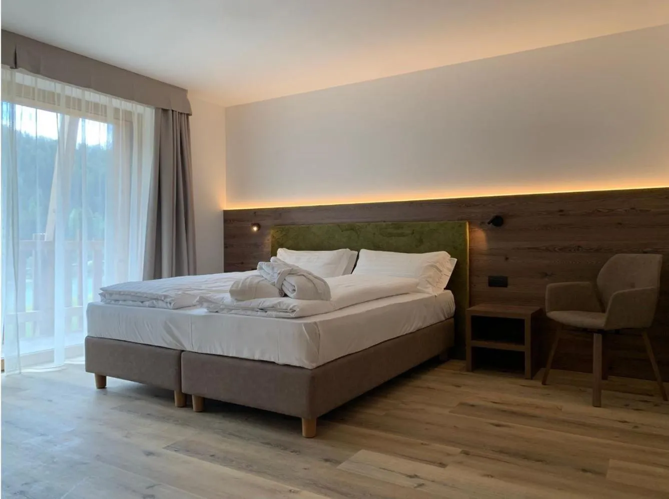 Bedroom, Bed in Hotel Miravalle