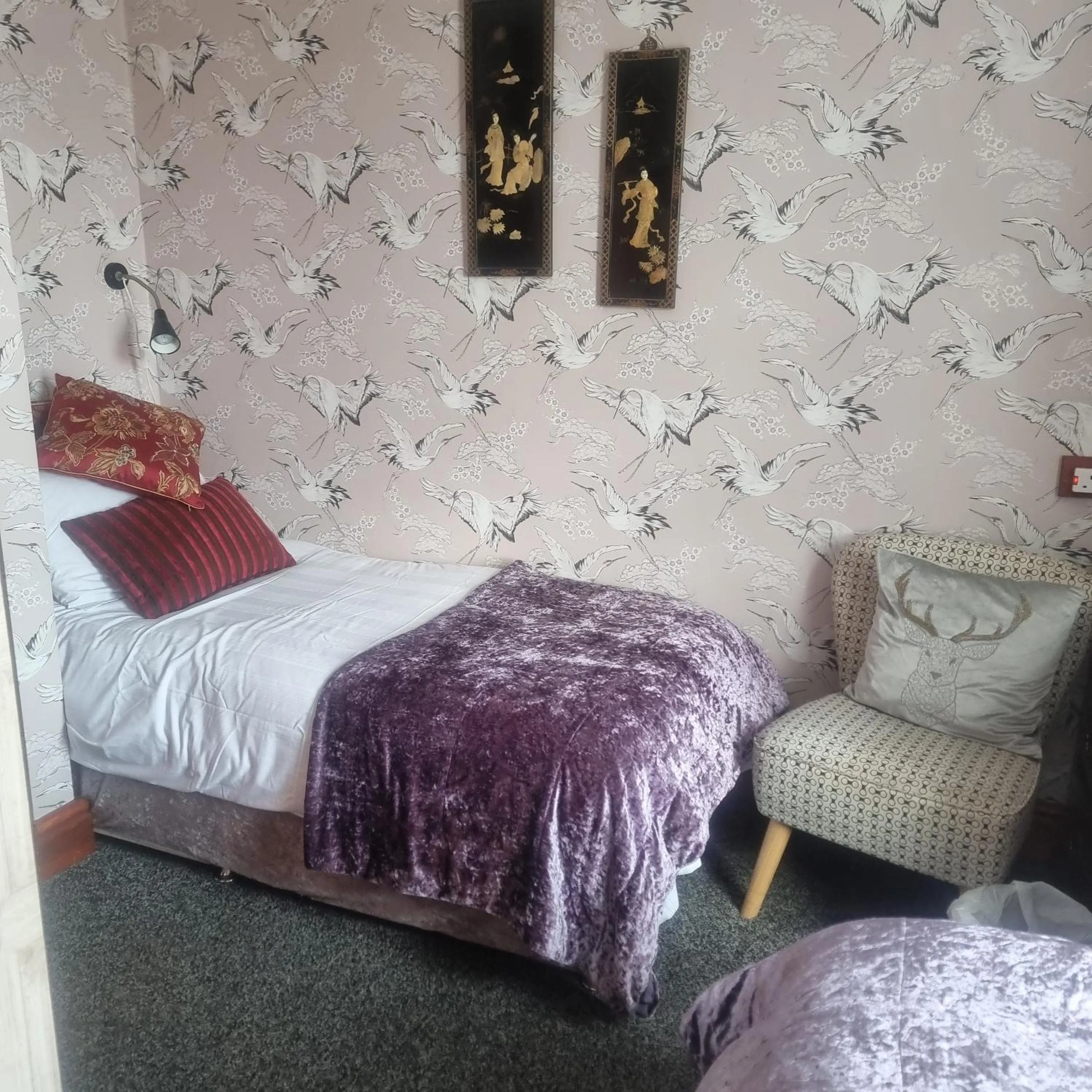 Bed in Tracey's Driftwood