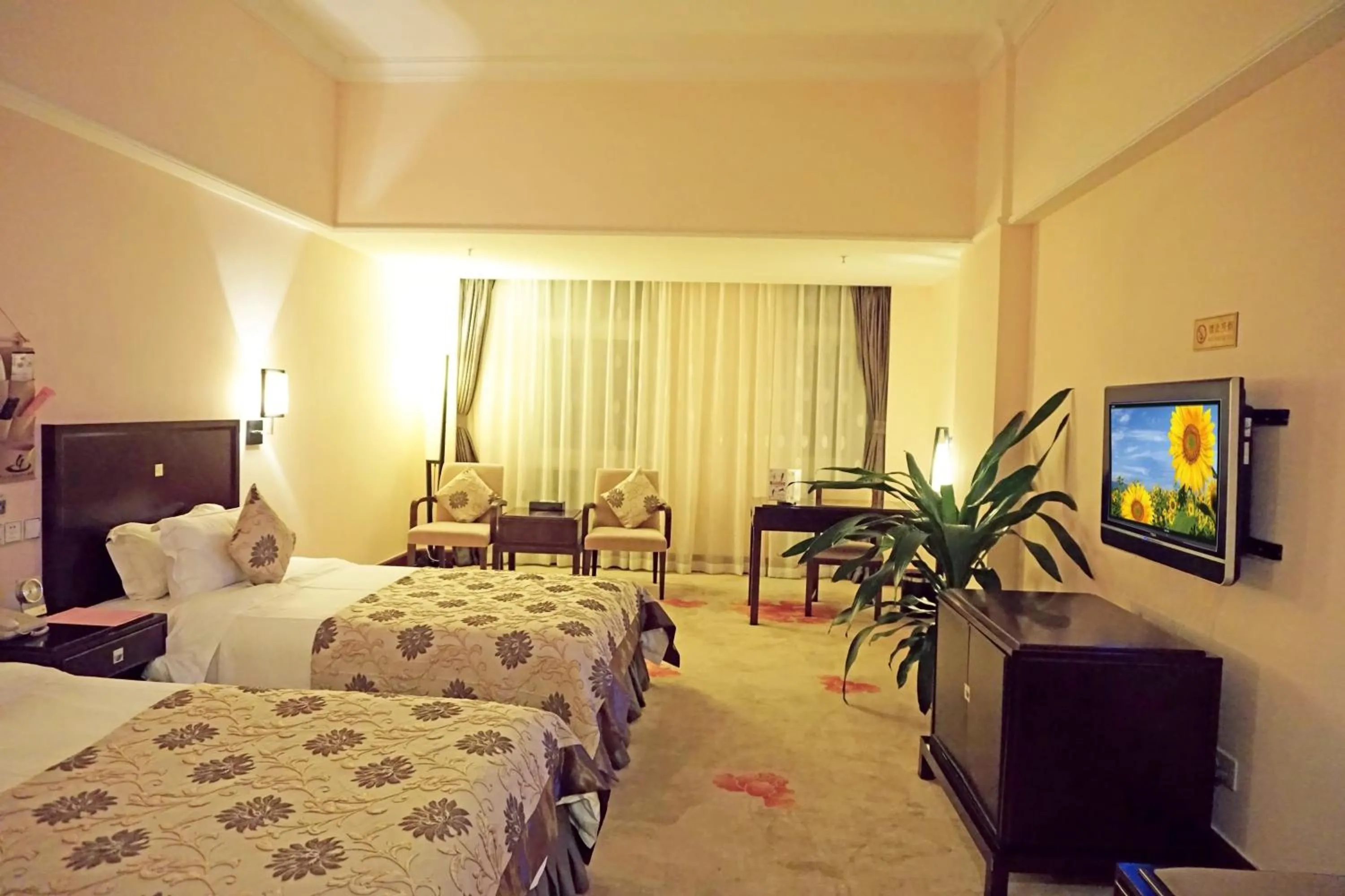 Bed in University Town International Hotel