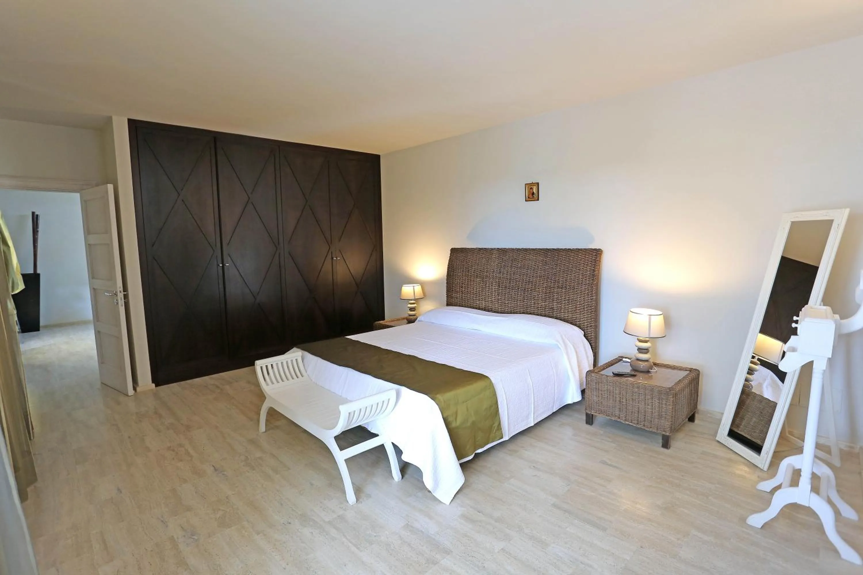Bedroom, Bed in Eco Green La Vigna