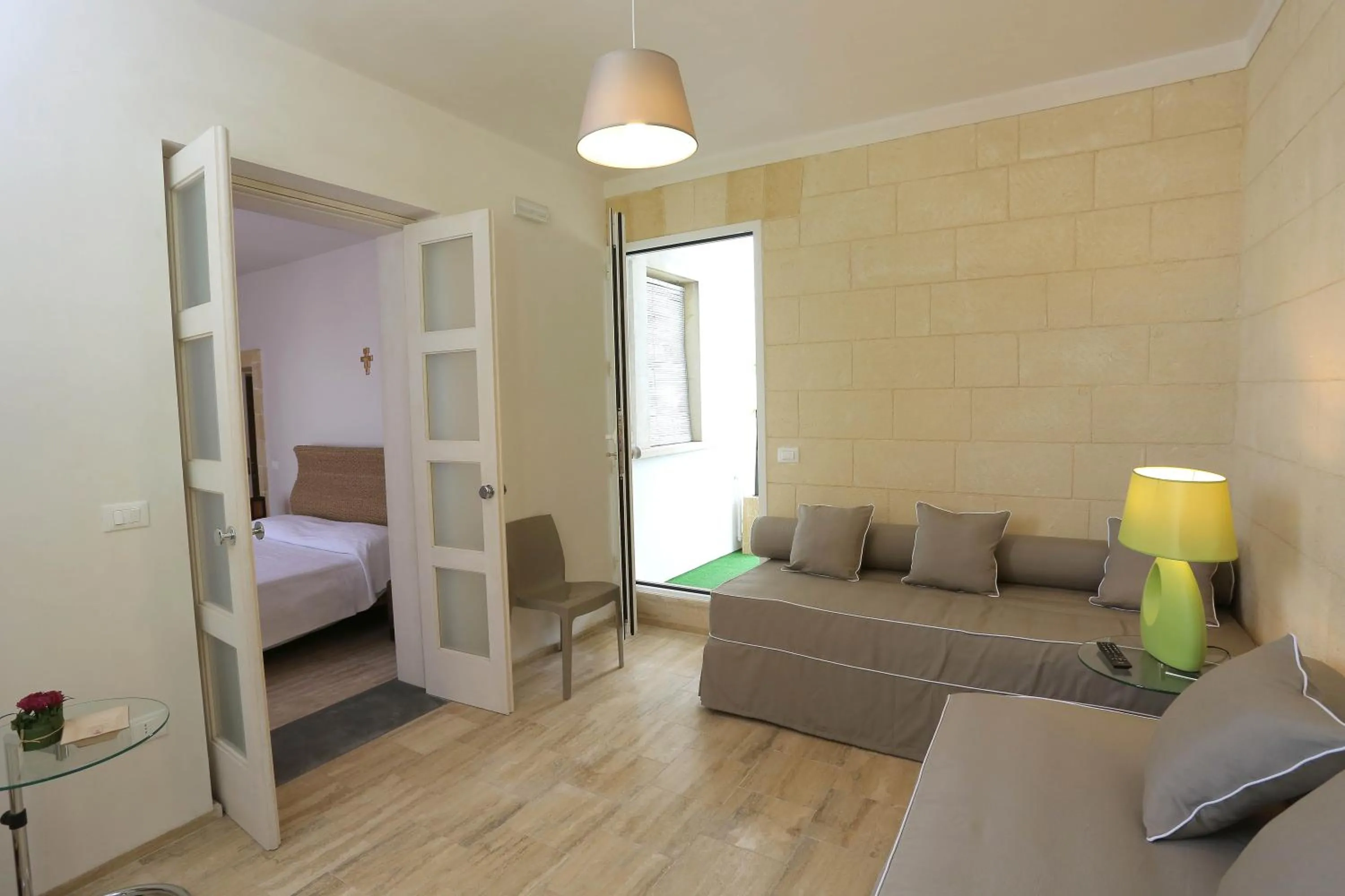 Living room, Bed in Eco Green La Vigna