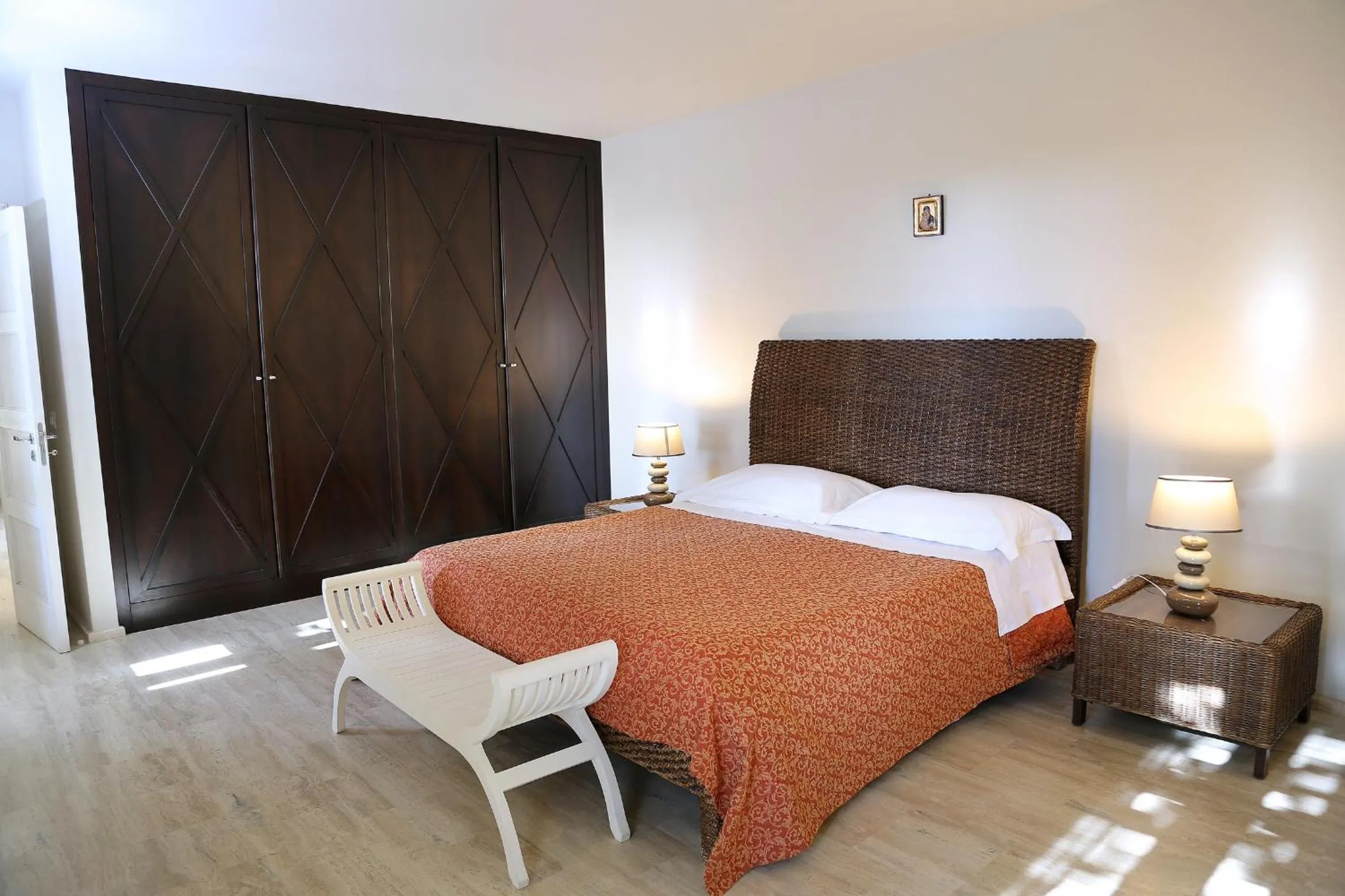 Photo of the whole room, Bed in Eco Green La Vigna