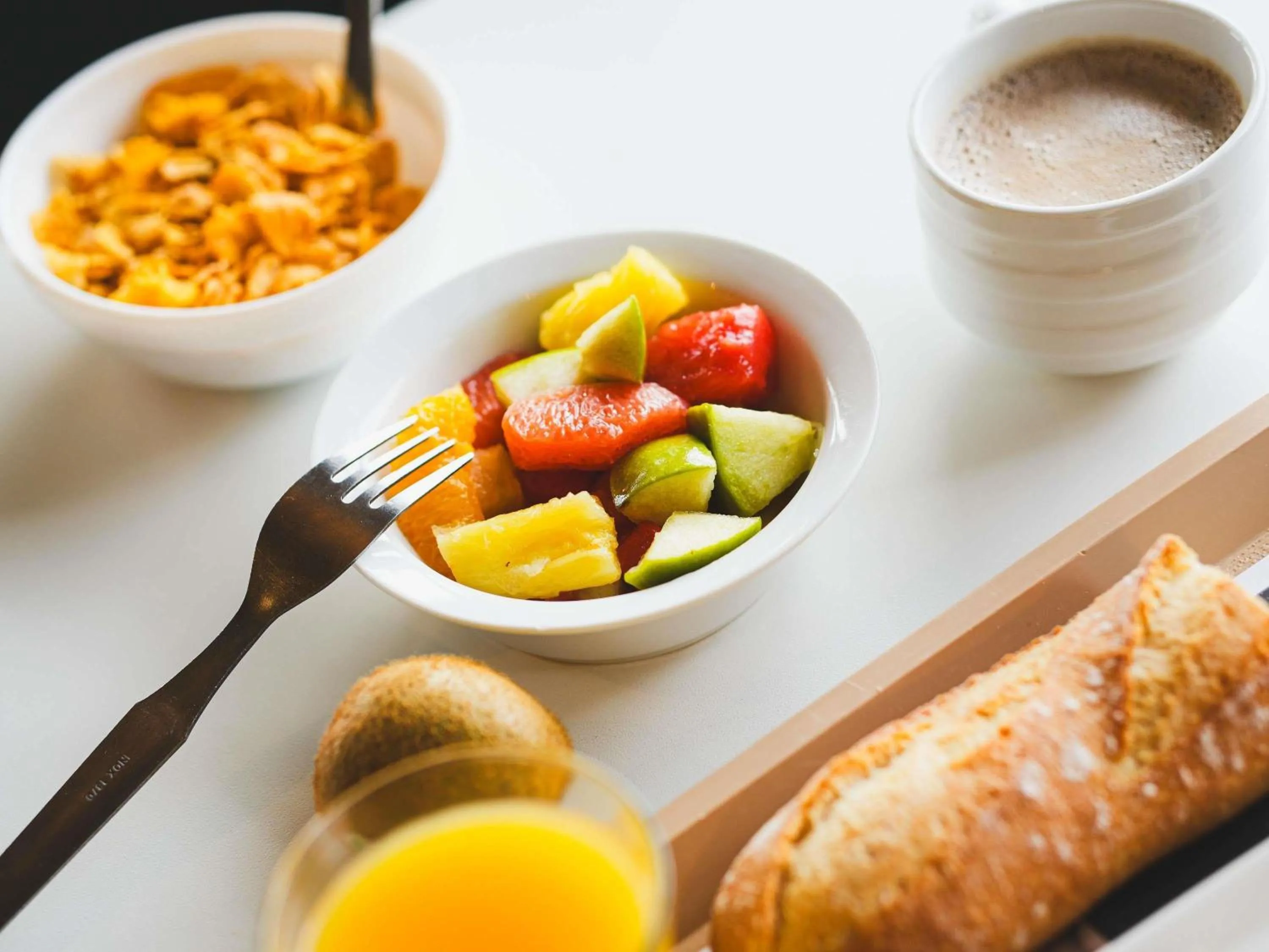 Breakfast in ibis budget Caen Porte de Bretagne