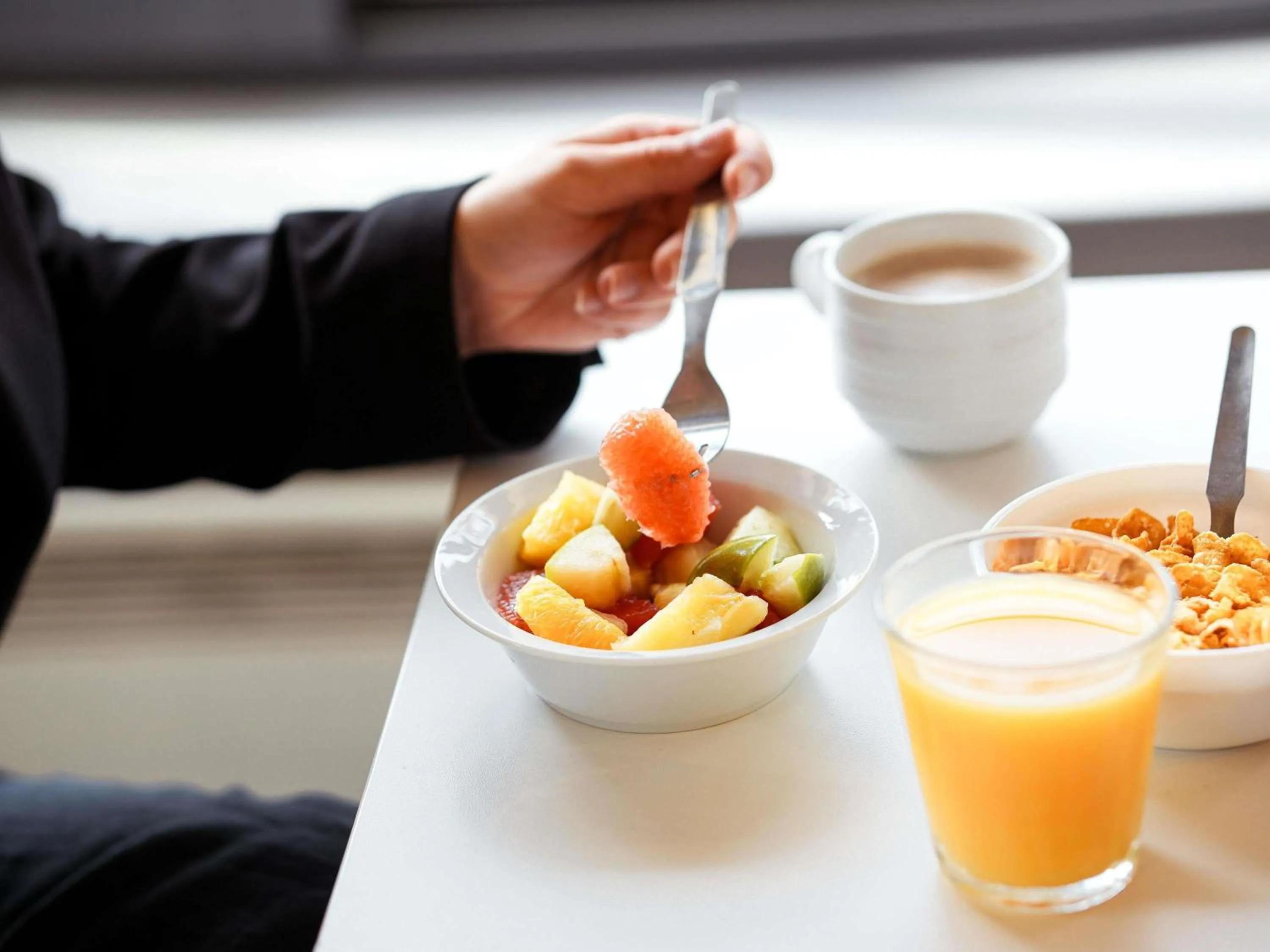 Breakfast in ibis budget Caen Porte de Bretagne