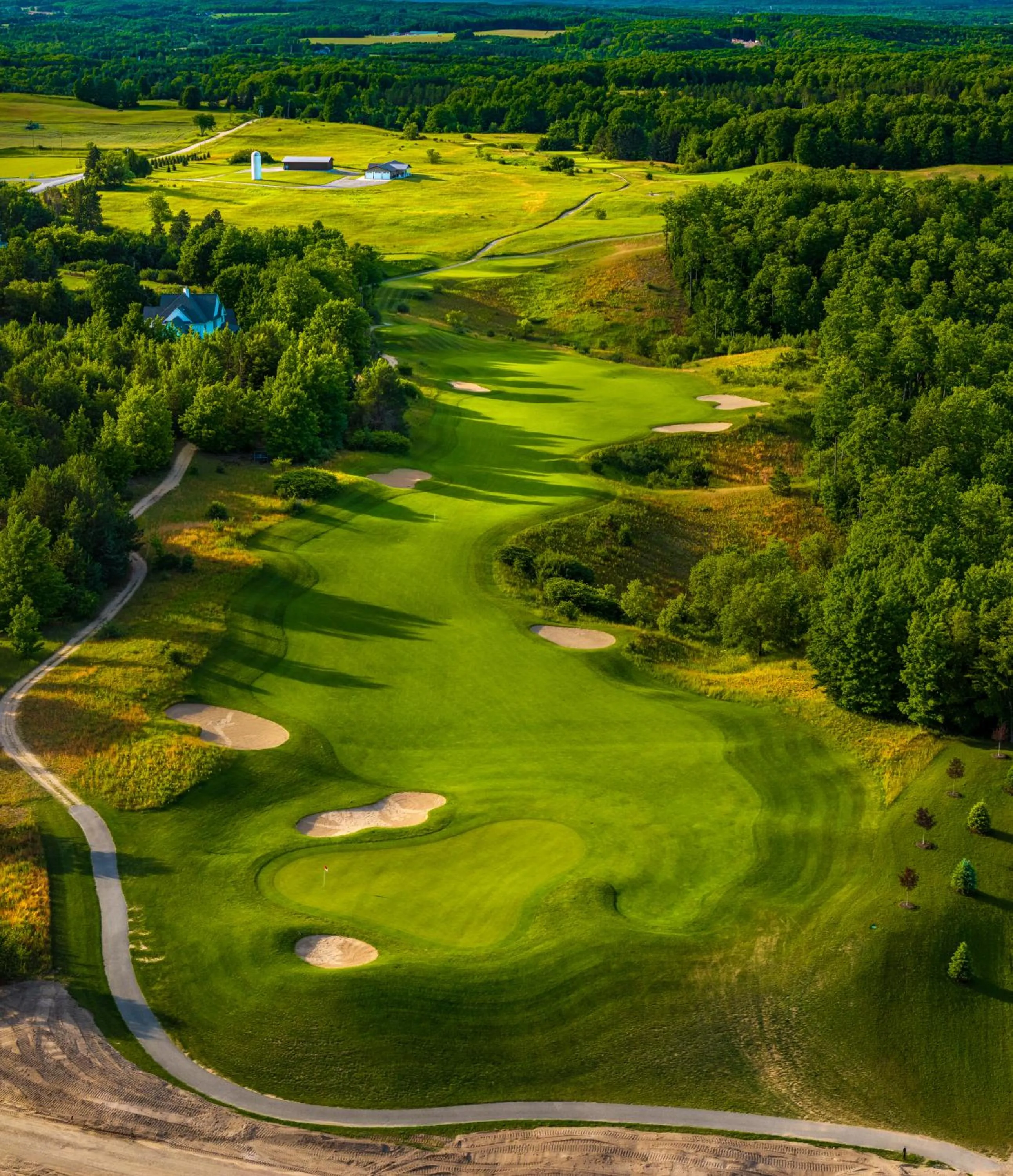 Golfcourse in Otsego Resort