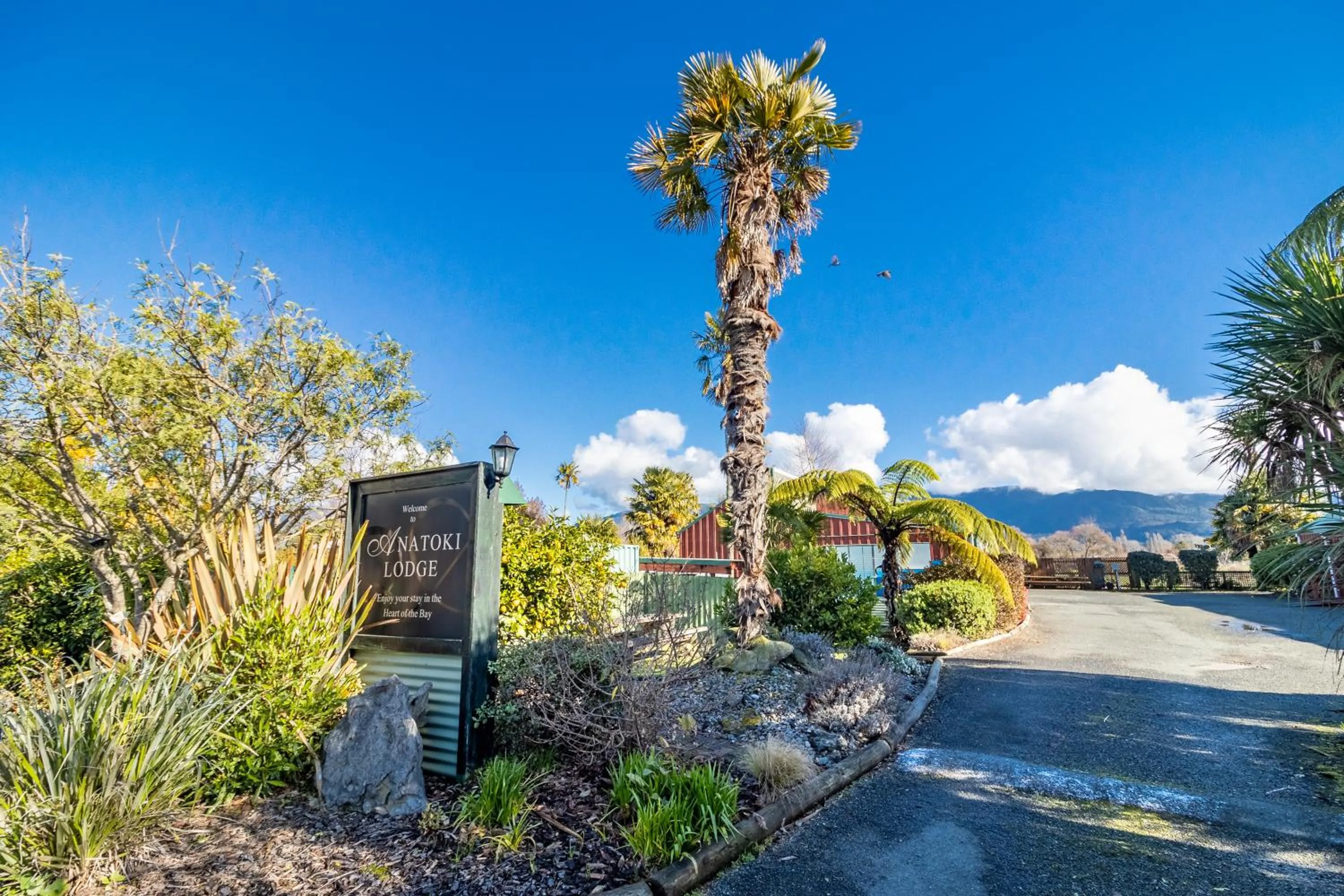 Property building in Anatoki Lodge Motel