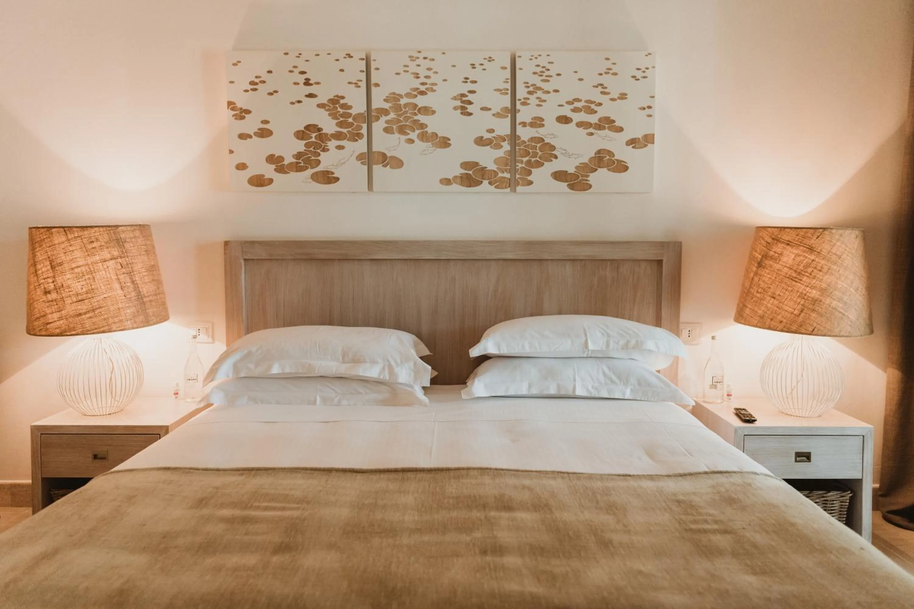 Bed in Canne Bianche Lifestyle Hotel