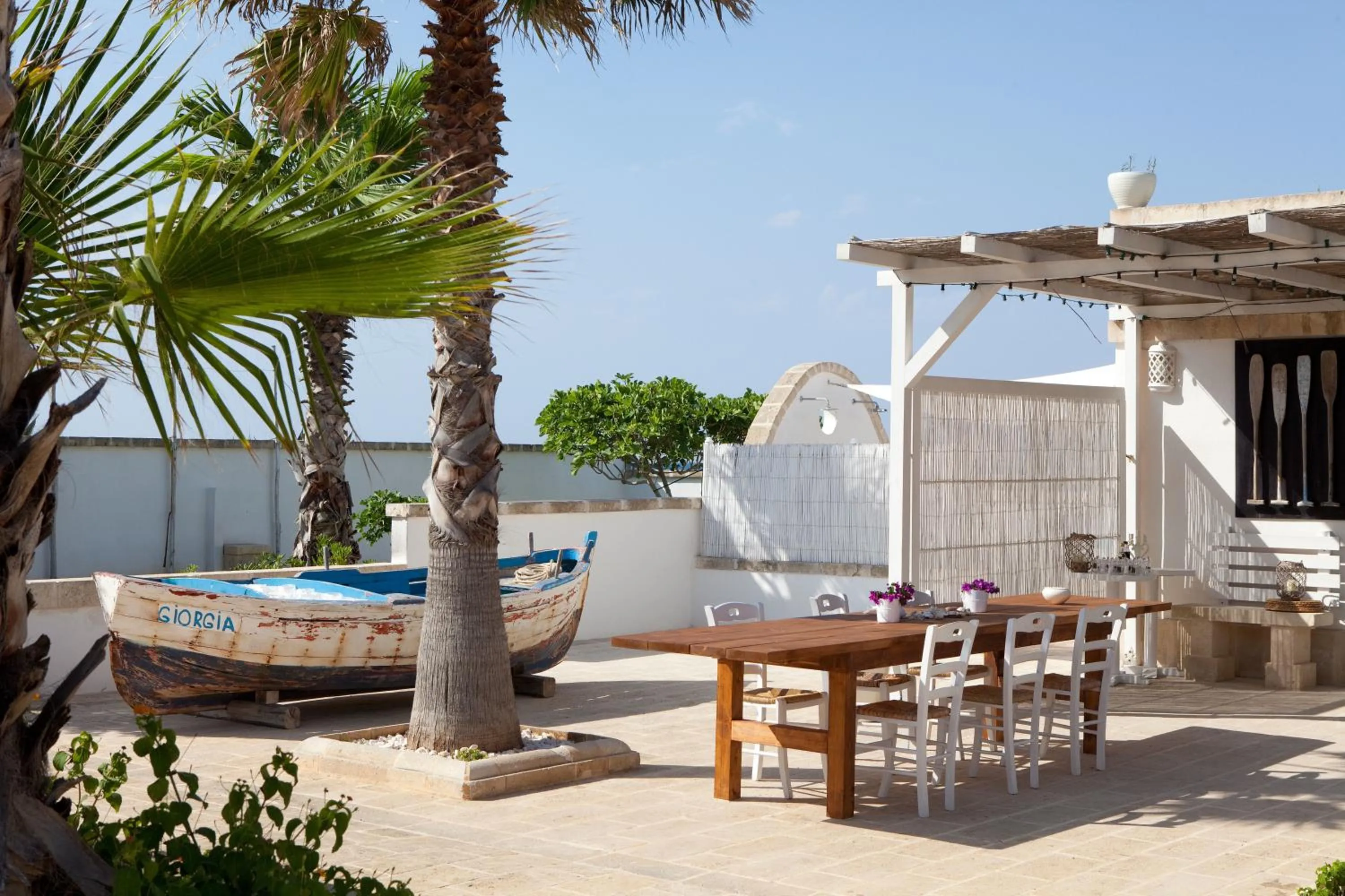 Restaurant/places to eat in Canne Bianche Lifestyle Hotel