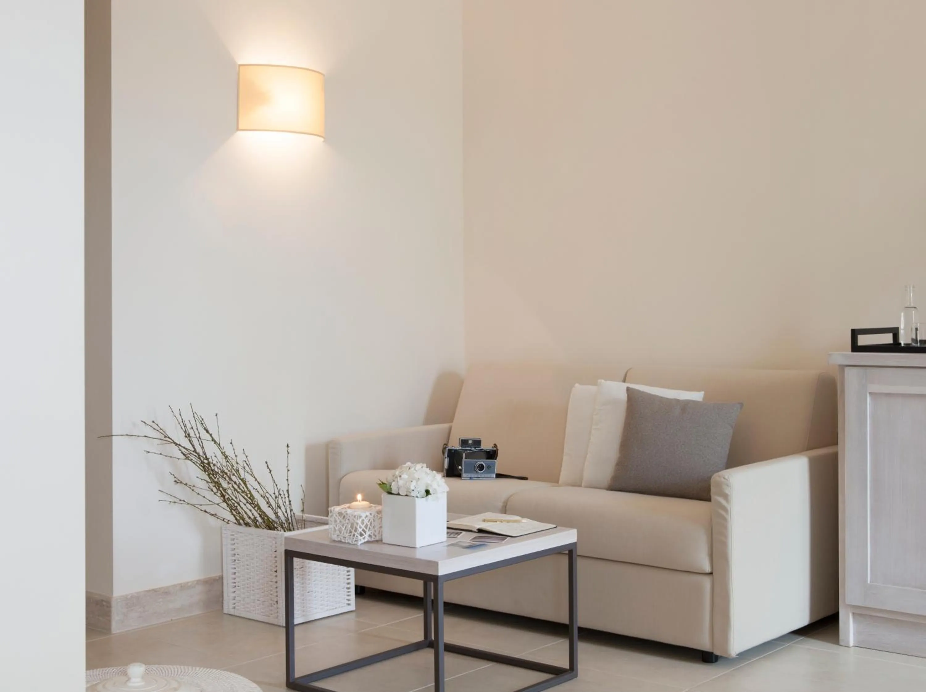 Living room in Canne Bianche Lifestyle Hotel