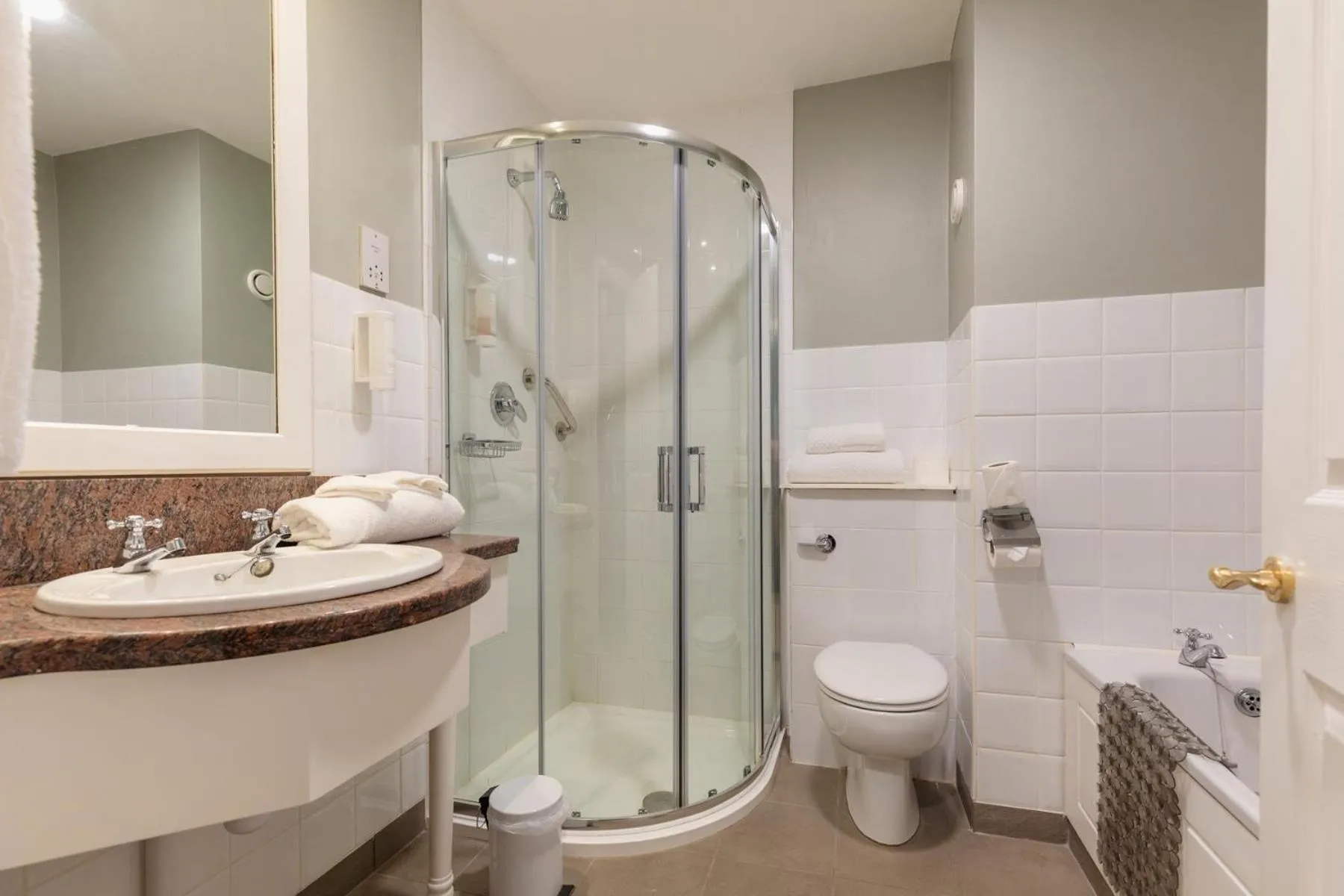 Bathroom in Brook Lodge Boutique Hotel