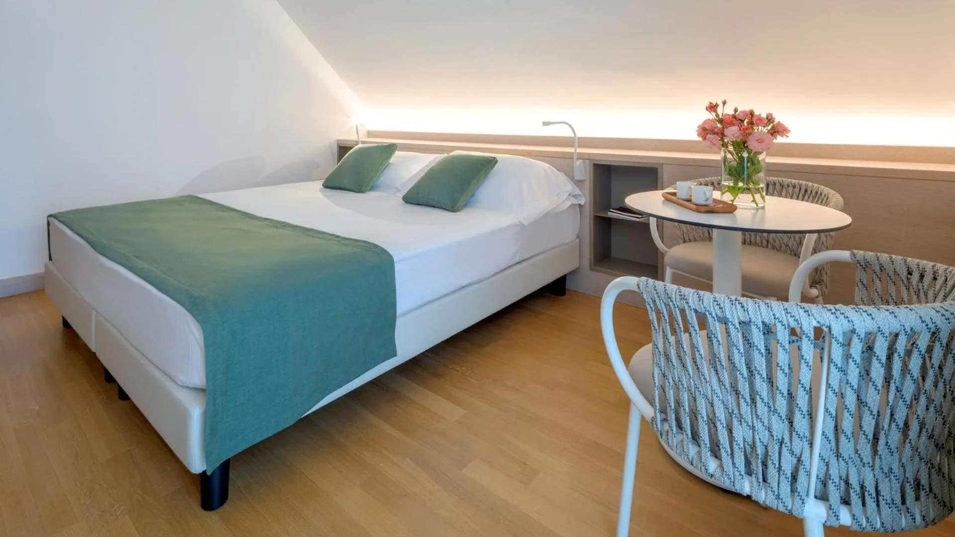 Bed in Hotel President