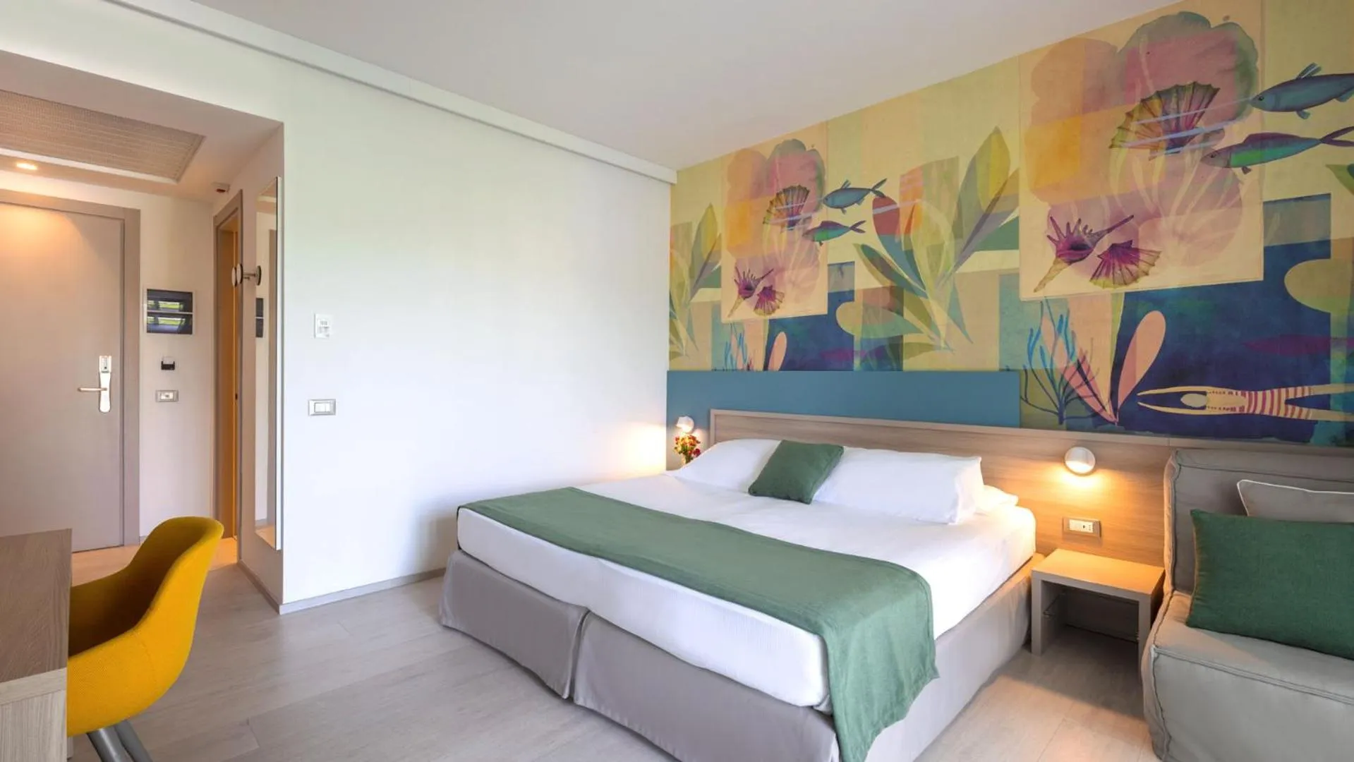 Bed in Hotel President