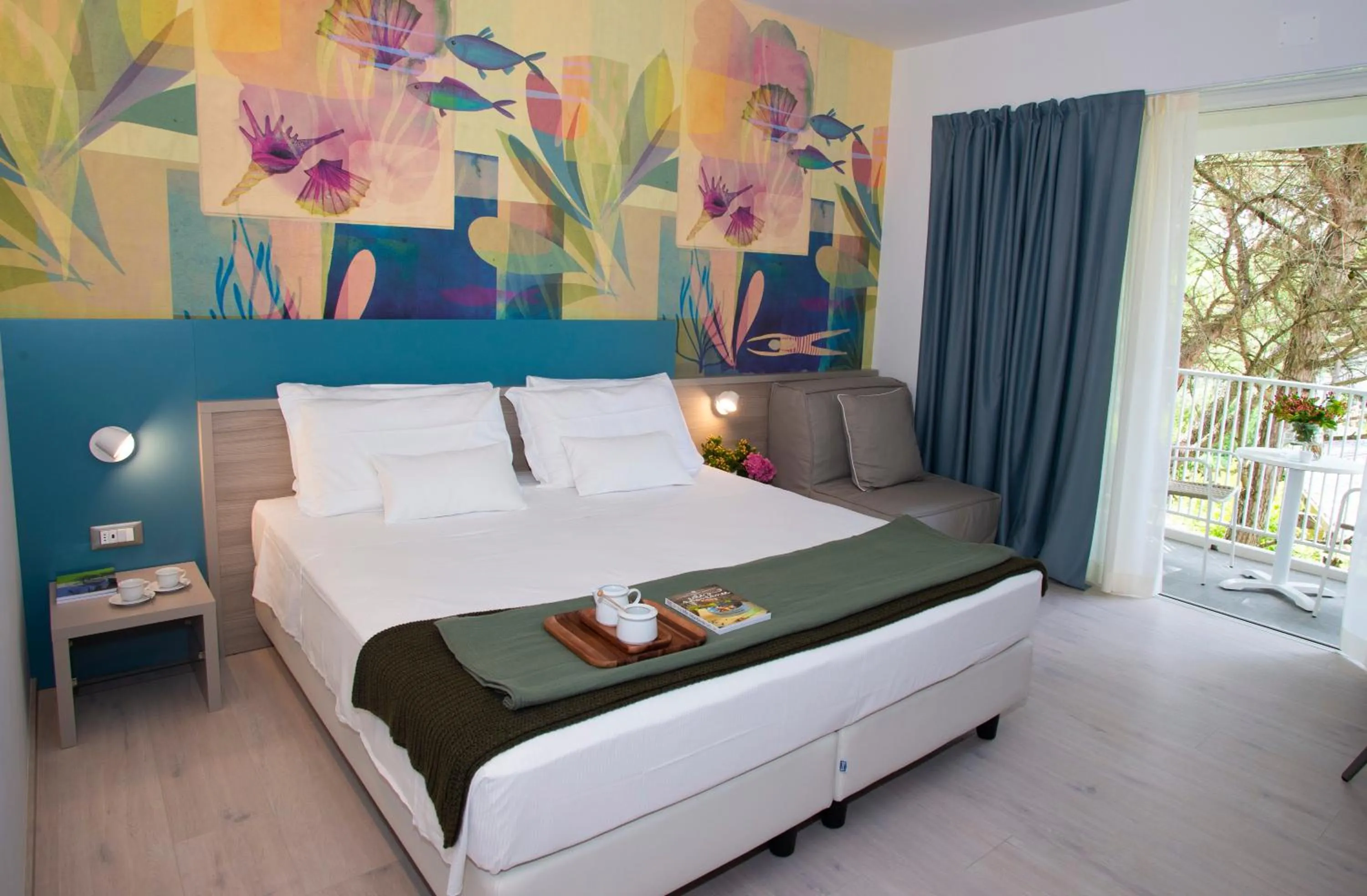 Bed in Hotel President