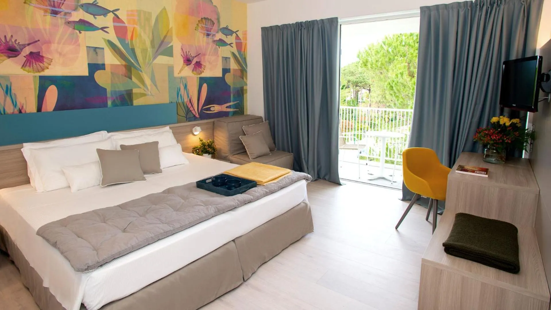 Bed in Hotel President