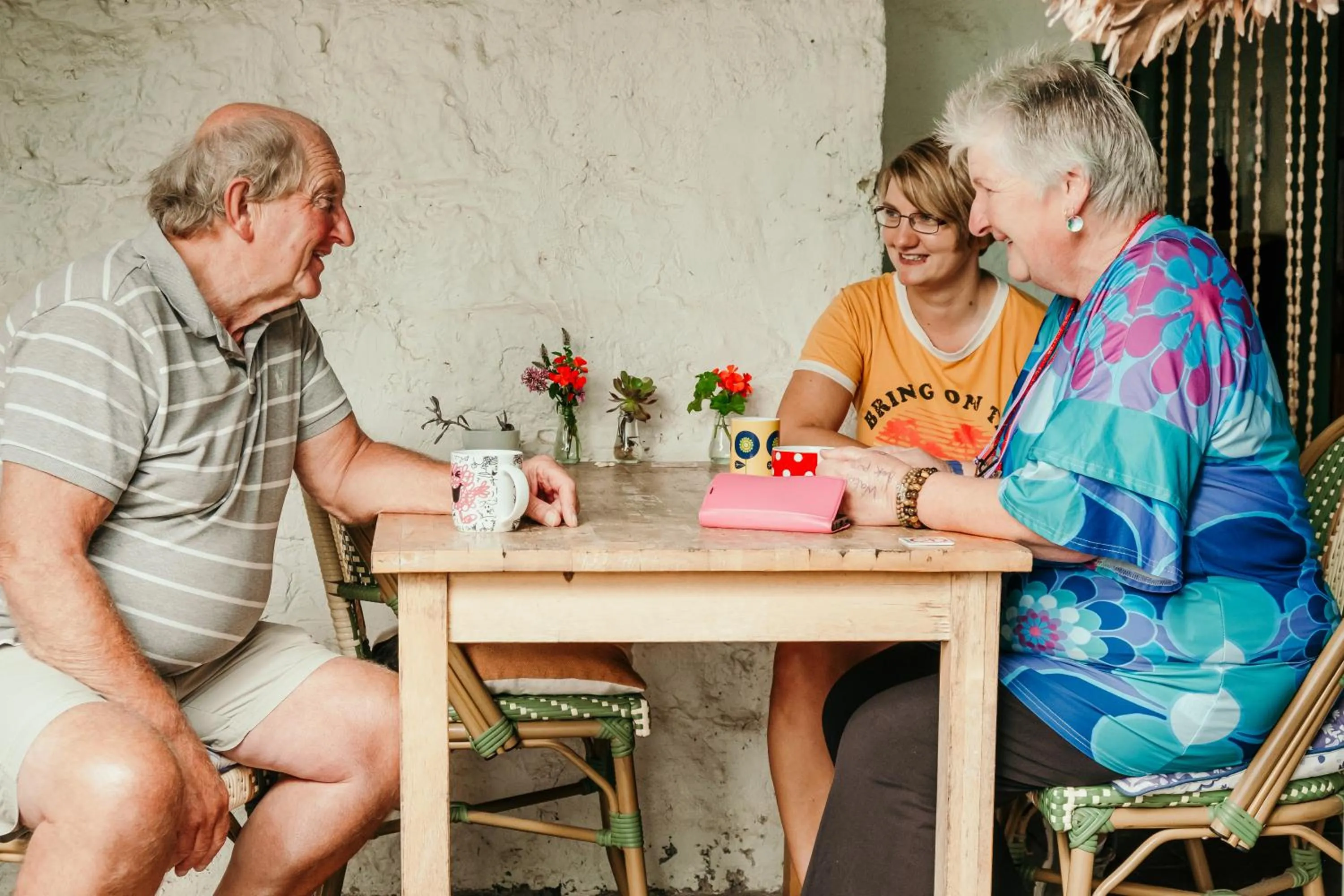 Patio in The Wandering Whale Port Fairy
