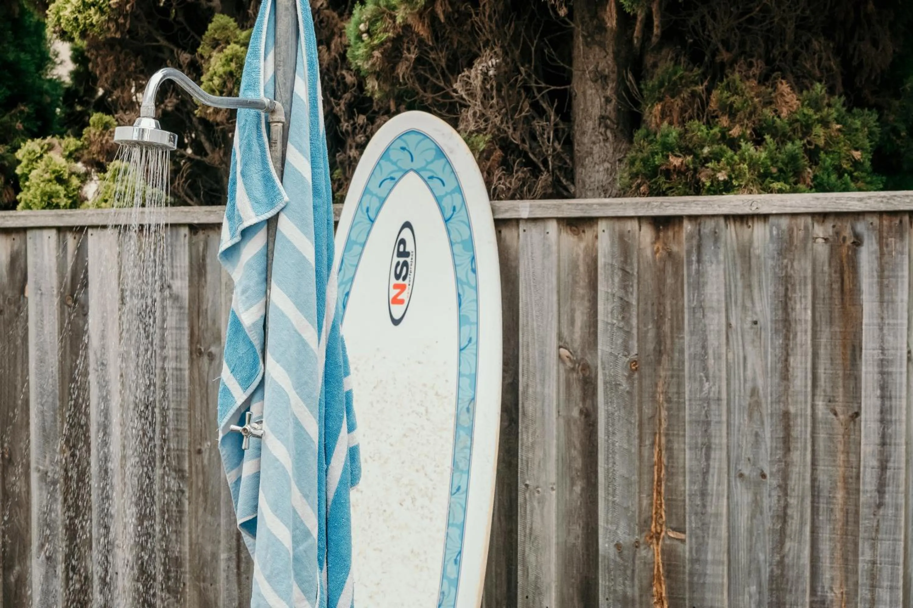 Shower in The Wandering Whale Port Fairy