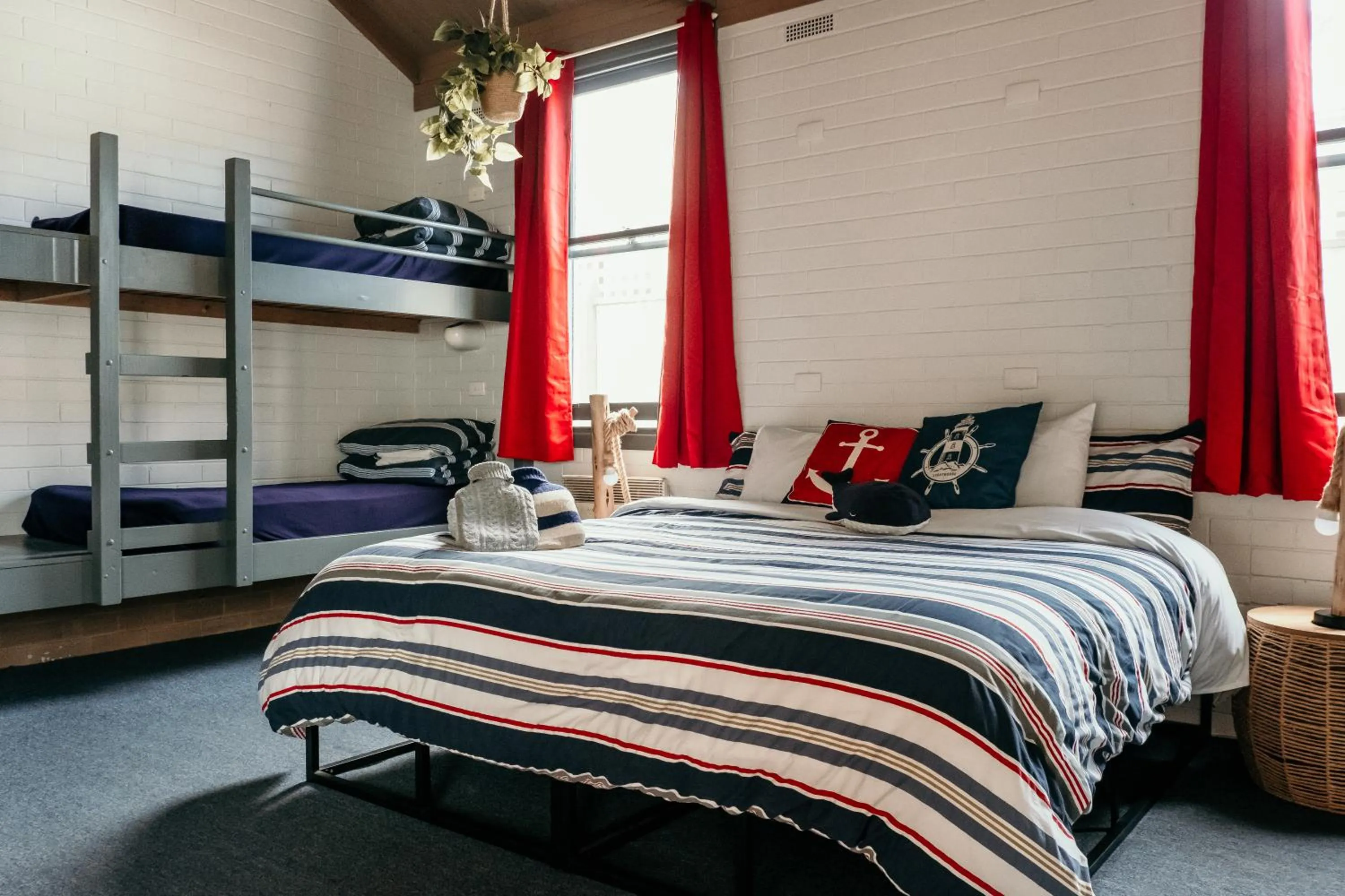 Bedroom, Bed in The Wandering Whale Port Fairy