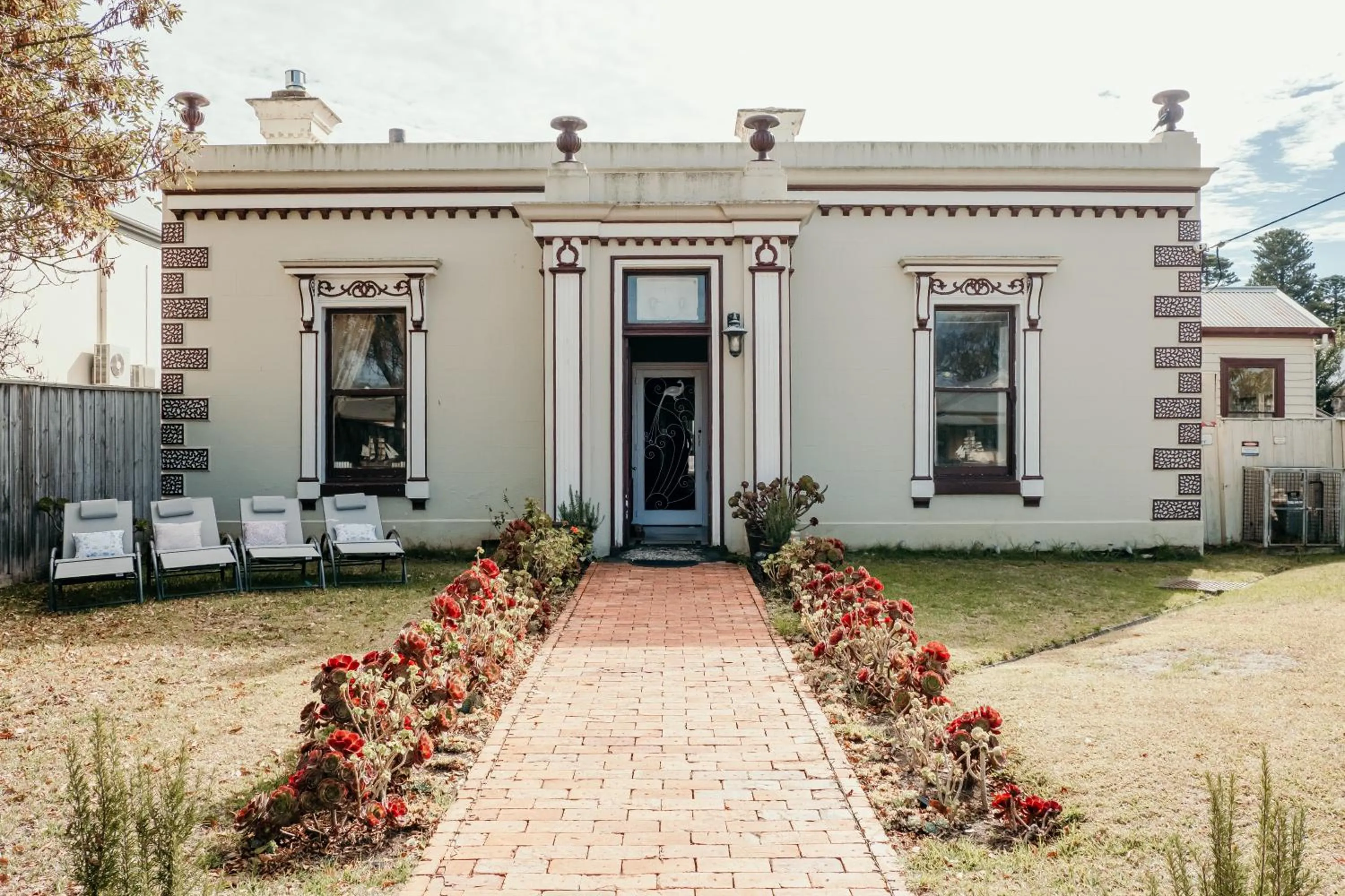 Garden in The Wandering Whale Port Fairy