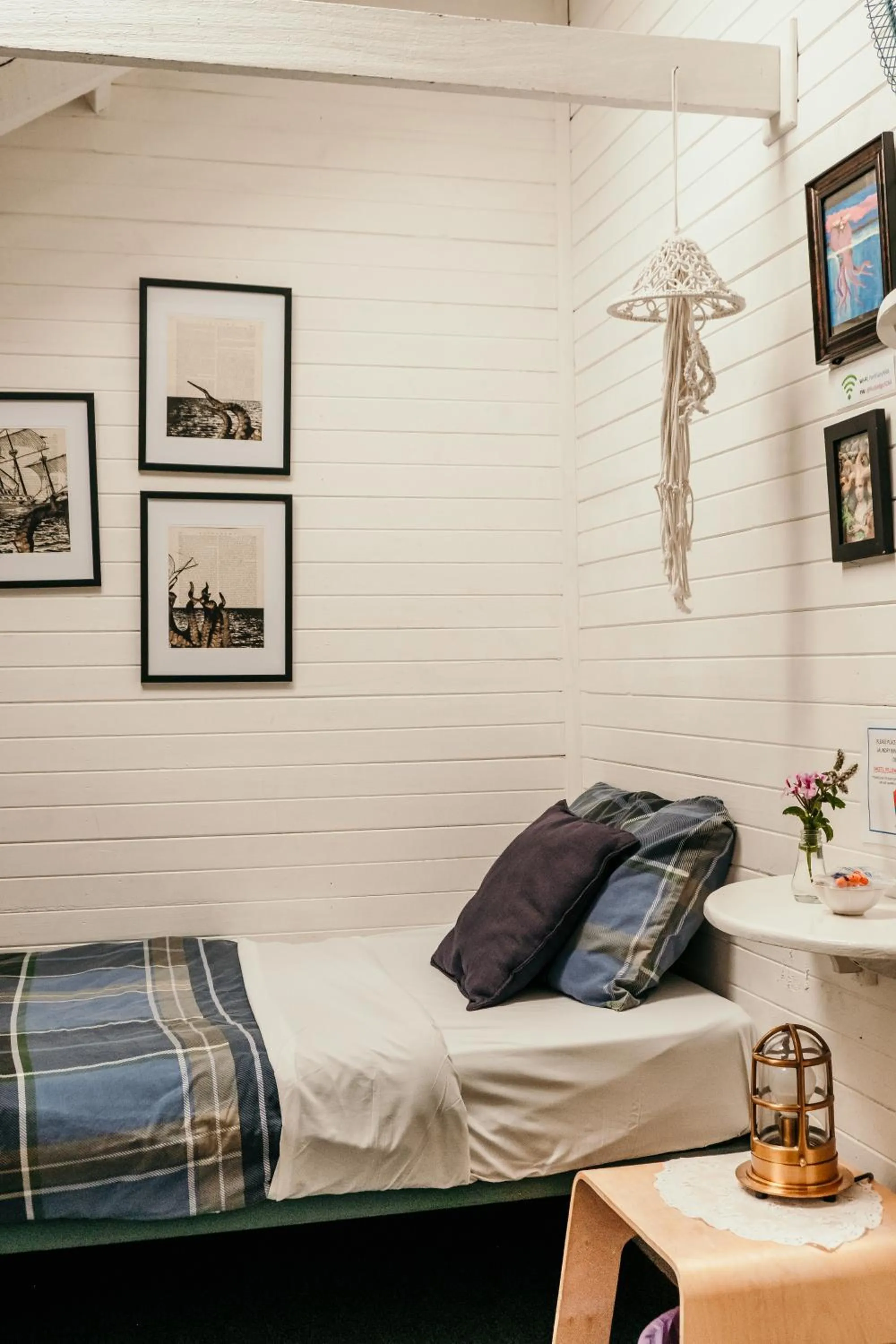 Bed in The Wandering Whale Port Fairy