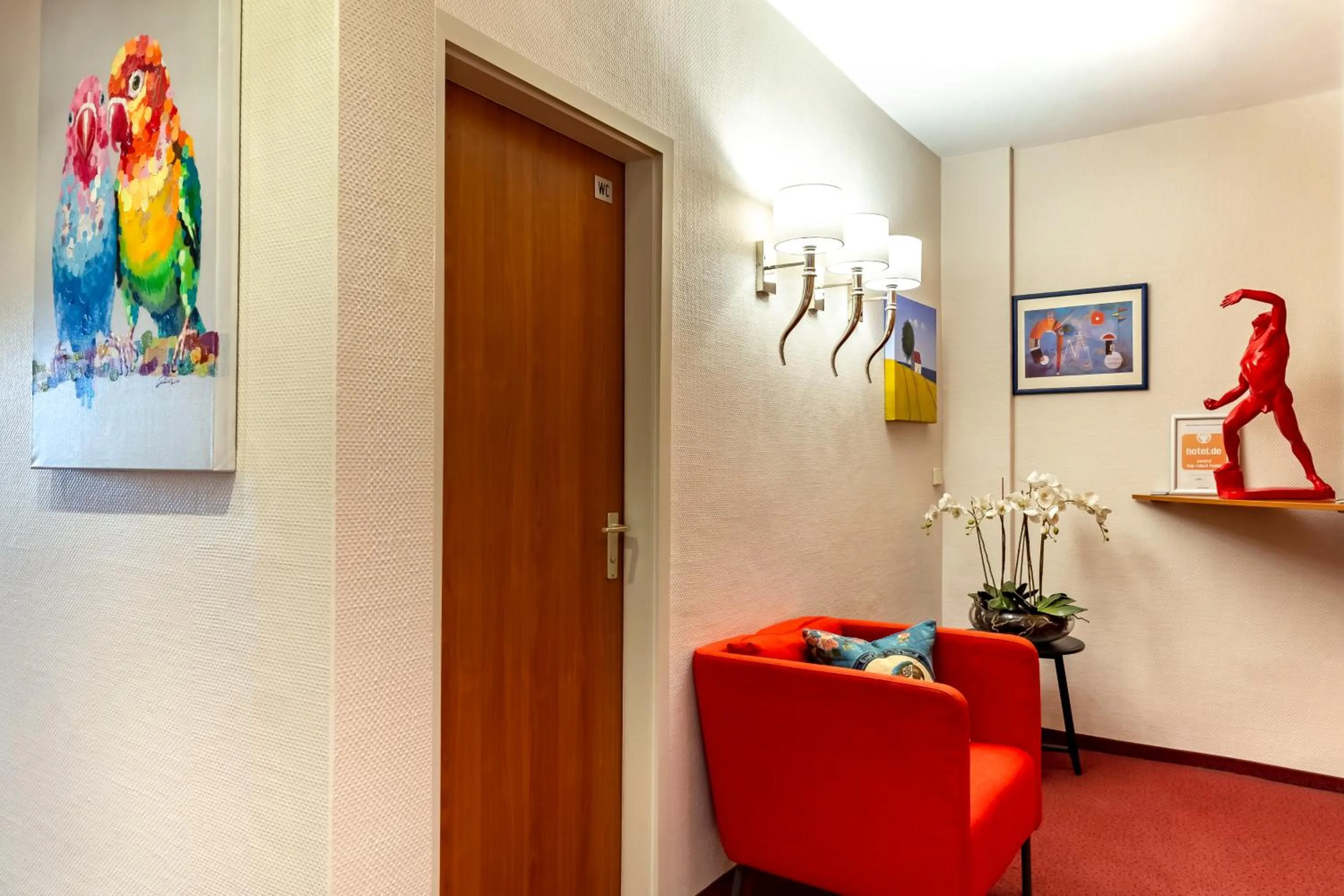 Lobby or reception in Hotel Ambiente Berlin City