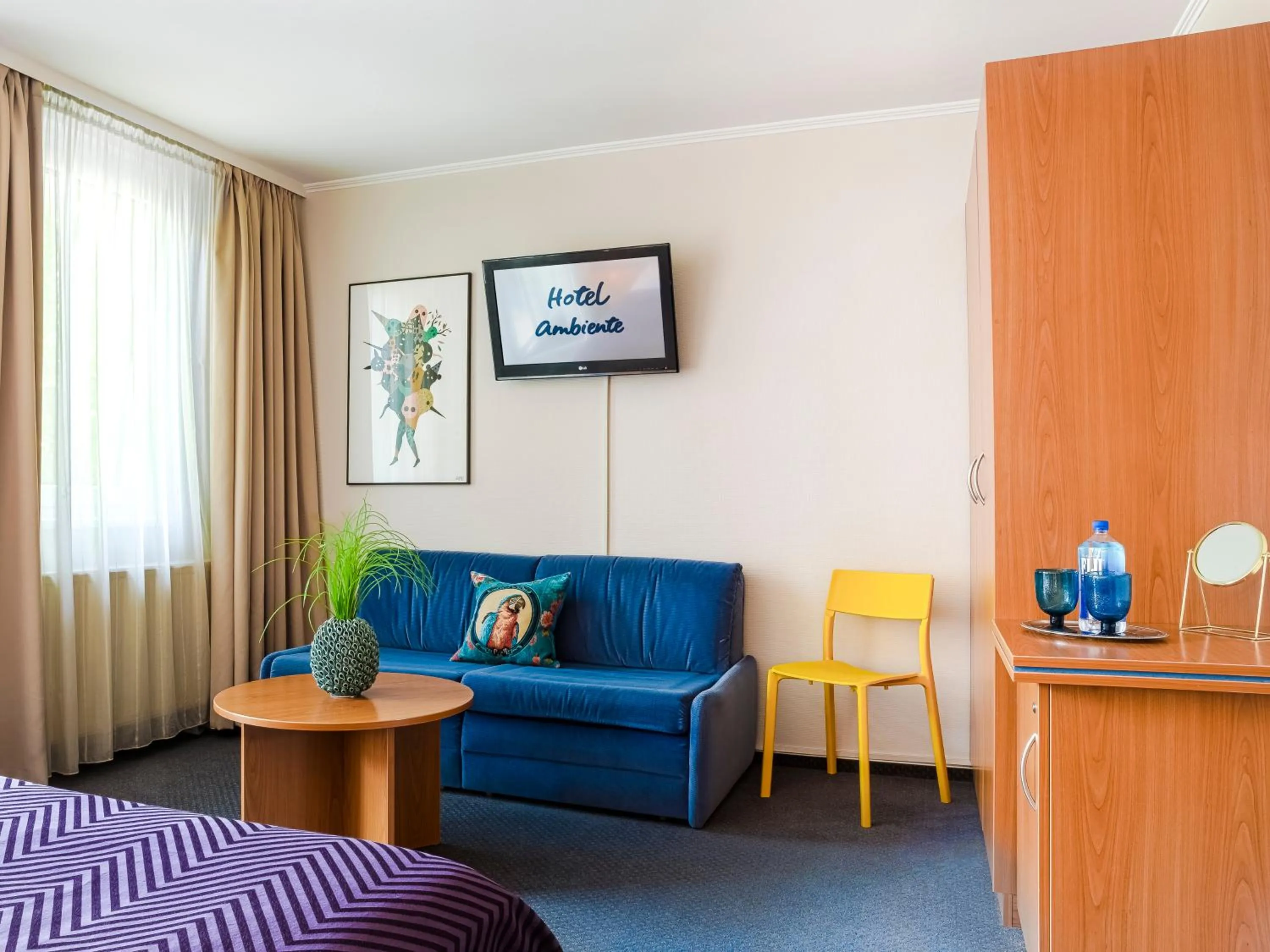 Photo of the whole room in Hotel Ambiente Berlin City