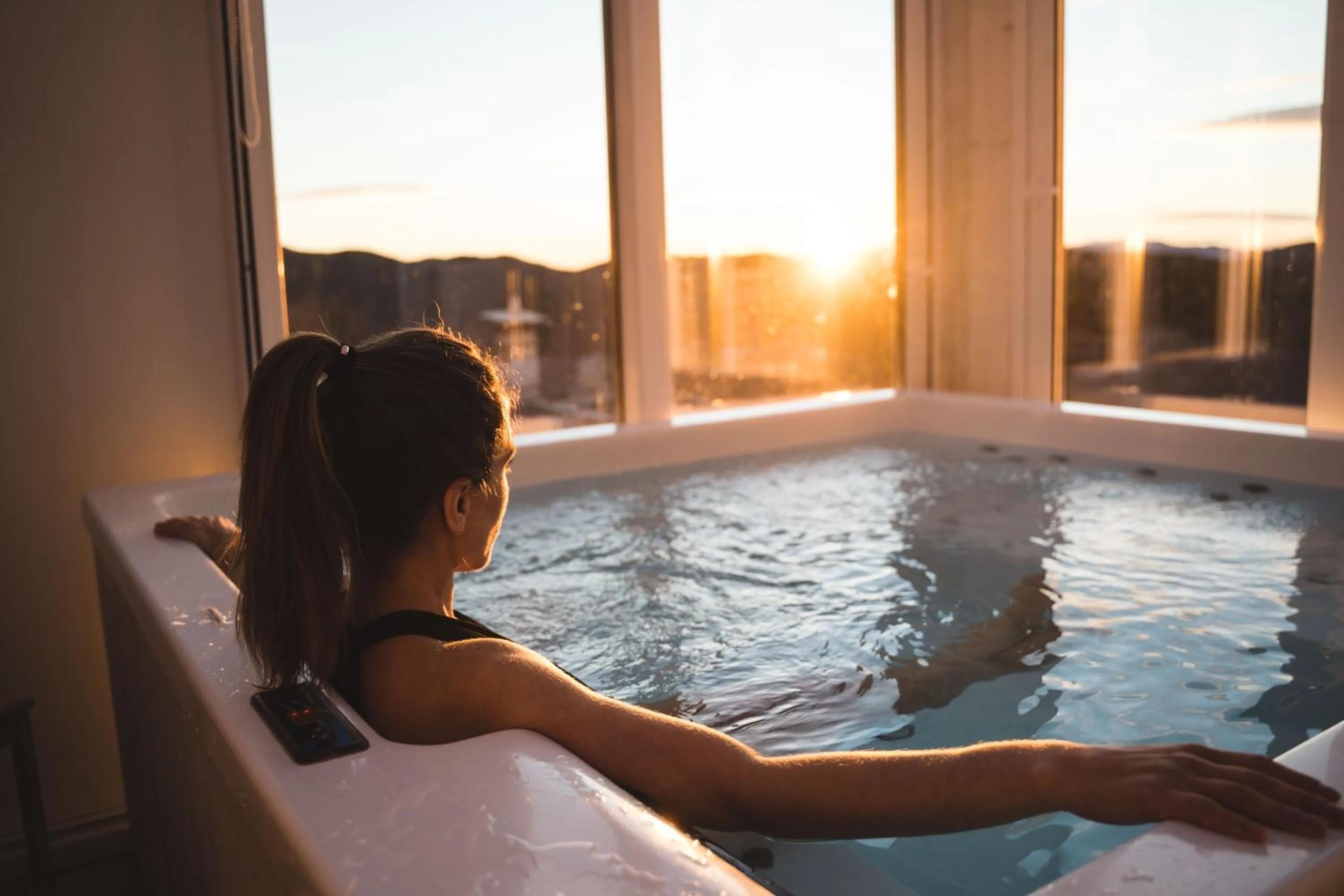 Hot Tub in Pirrion Wellness Boutique Hotel