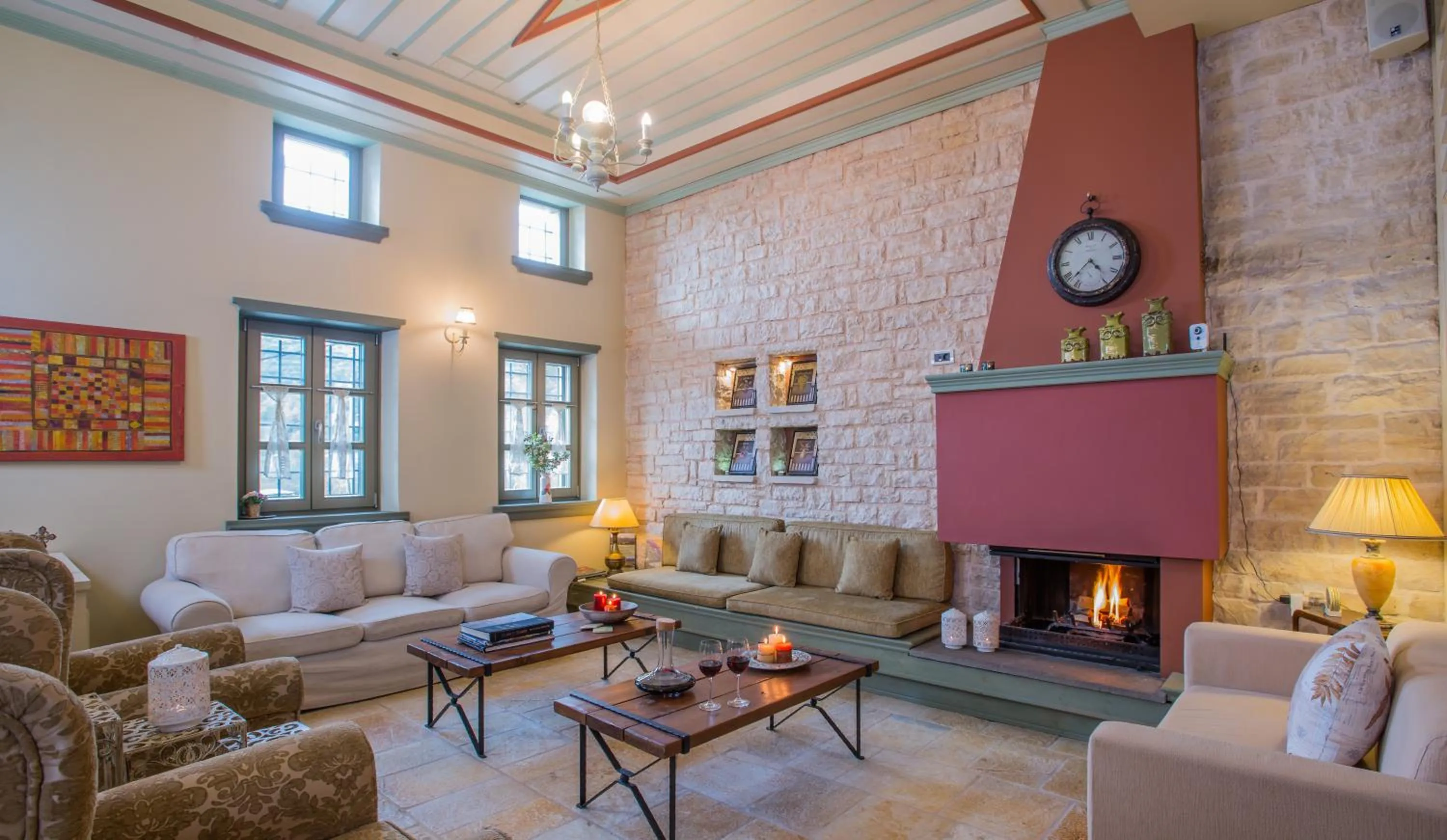 Lobby or reception in Pirrion Wellness Boutique Hotel