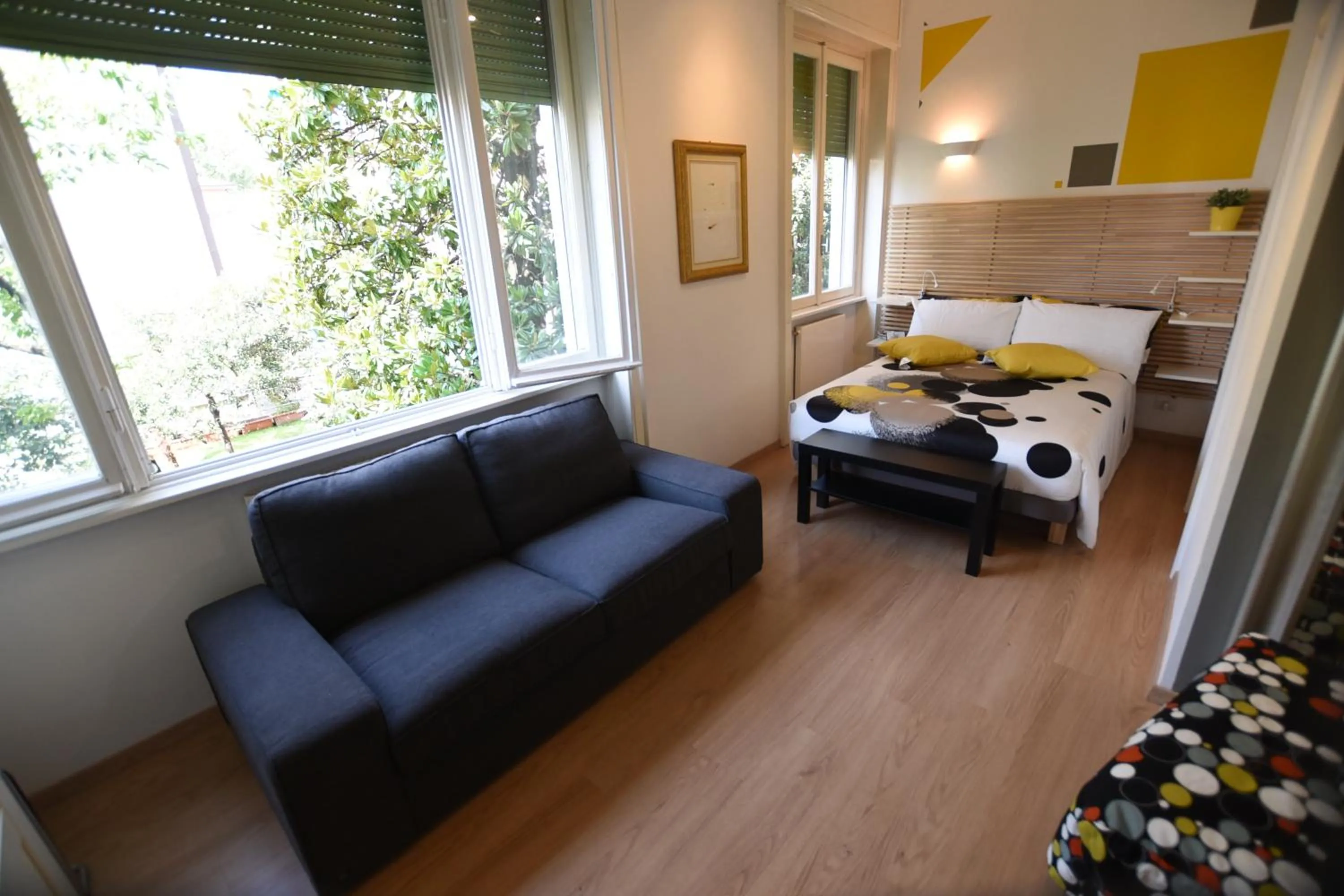 Living room, Bed in Le Rondinelle