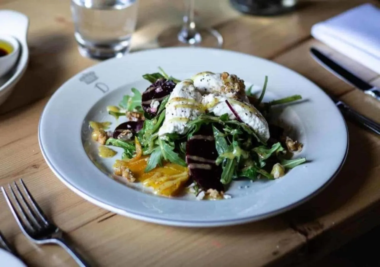 Continental breakfast in The Dorset Arms Pub & Cottage Rooms