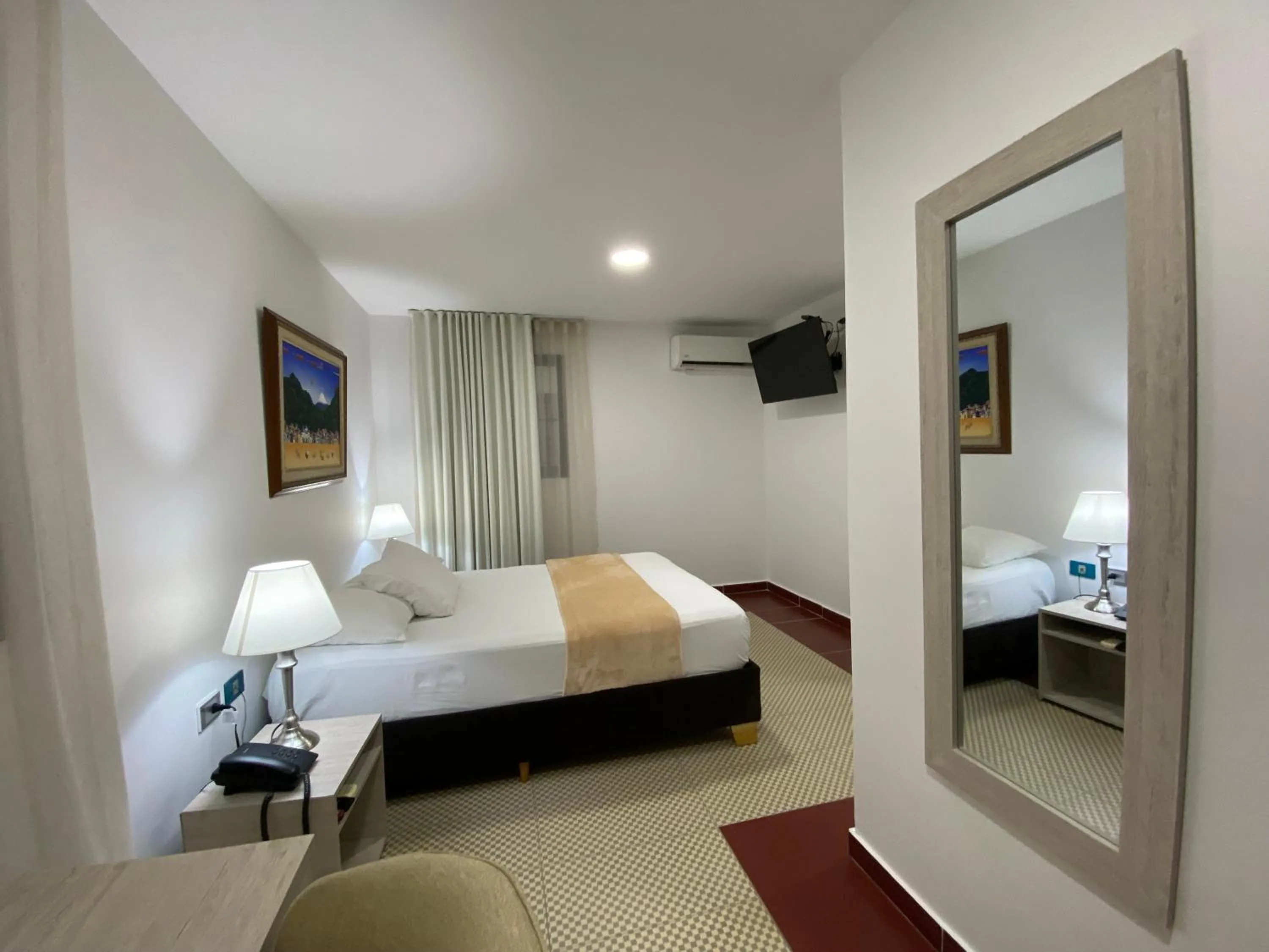 TV and multimedia, Bed in Hotel Casa Colonial