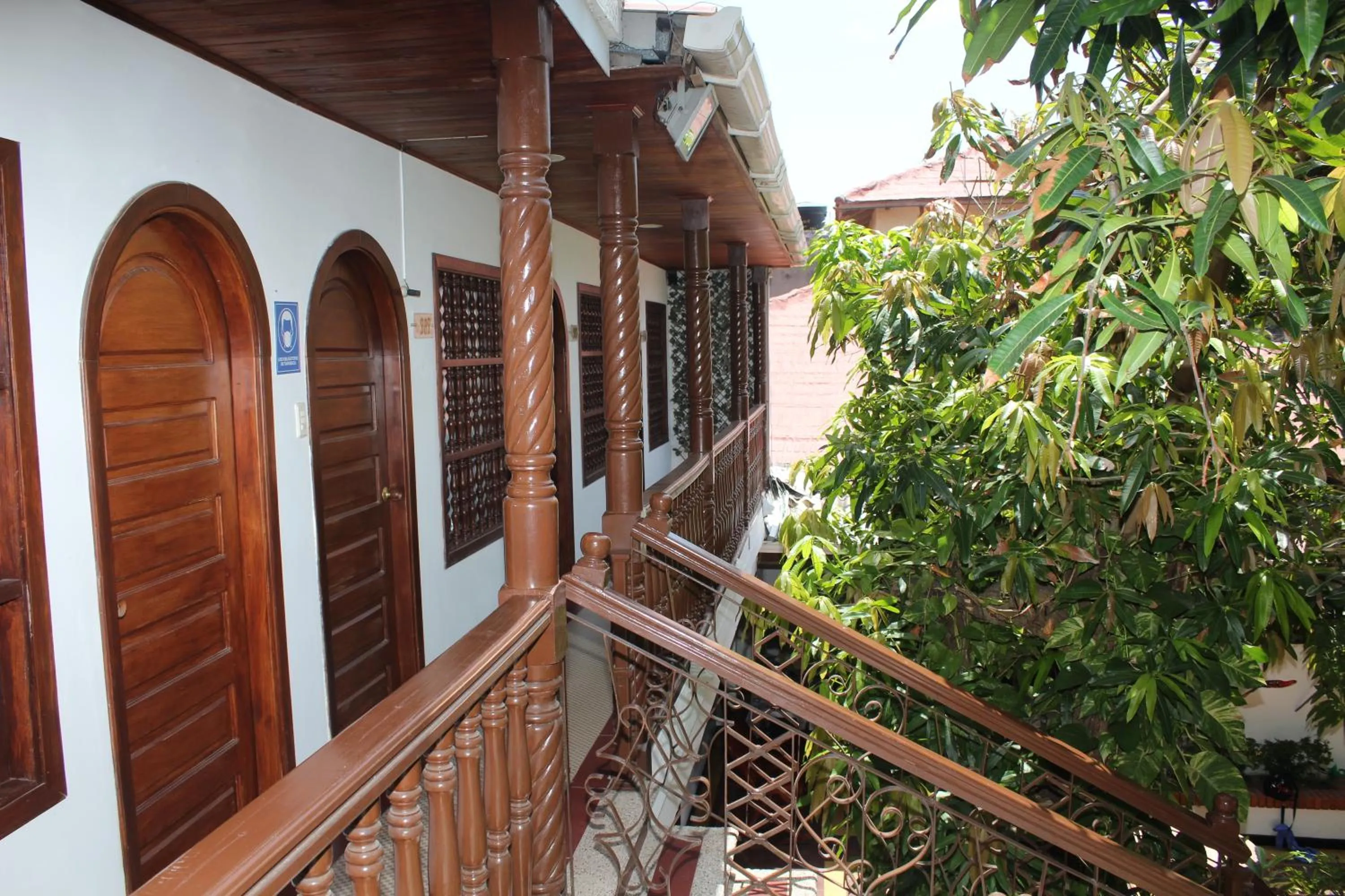 Garden in Hotel Casa Colonial
