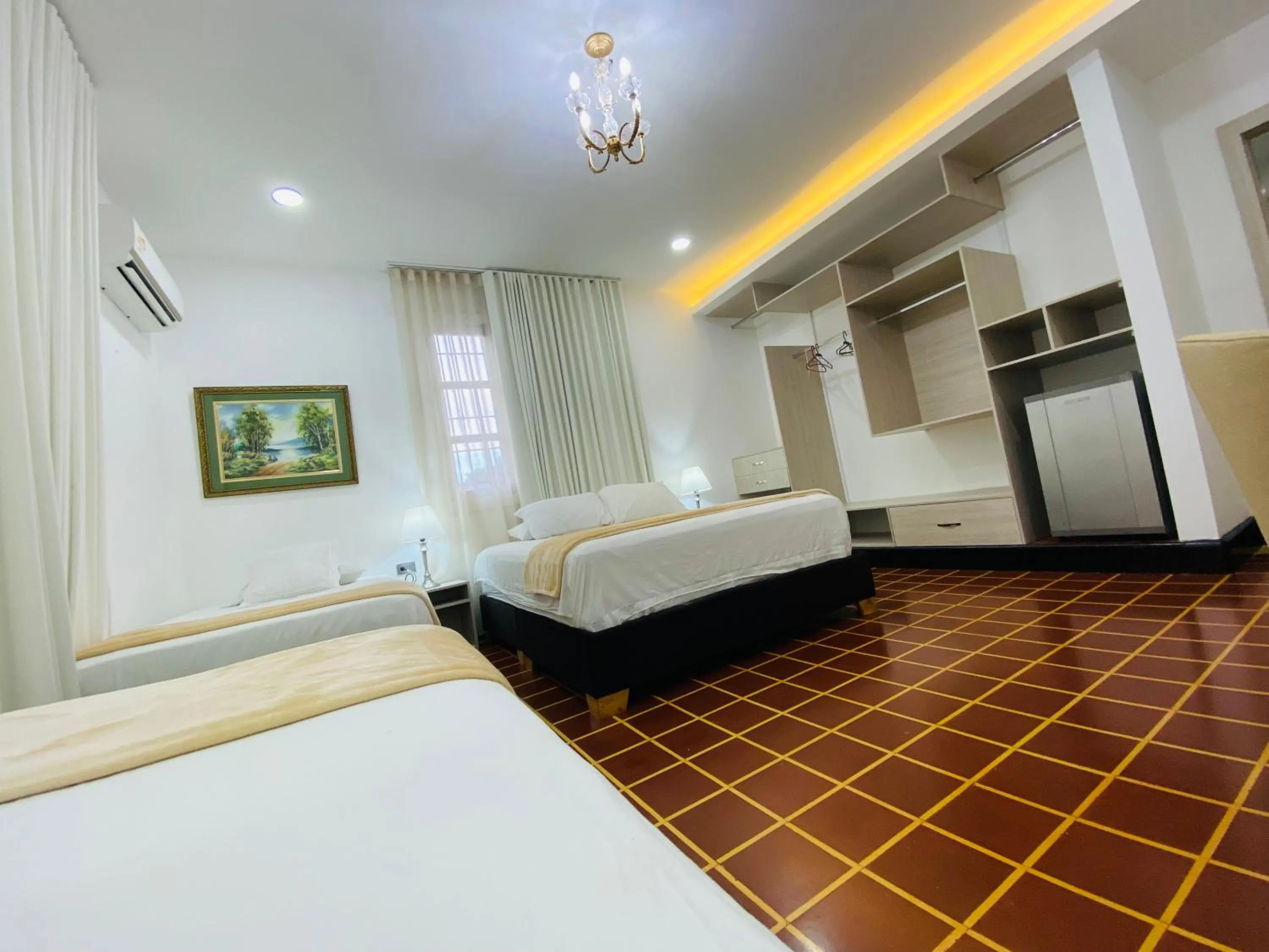 wardrobe, Bed in Hotel Casa Colonial