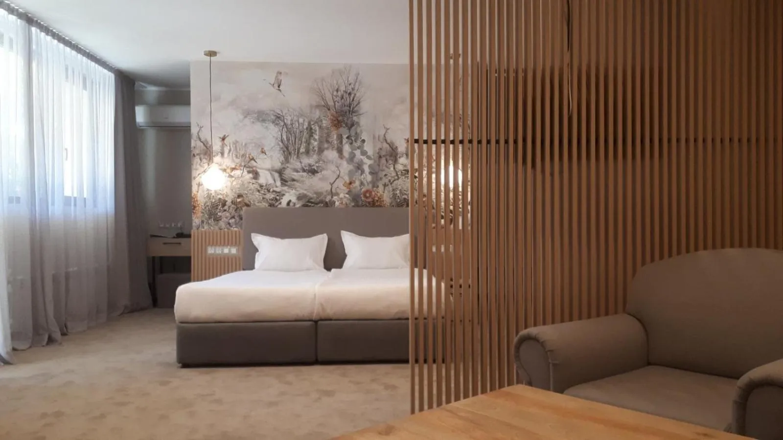 Bed in Tsarsko Selo Spa Hotel