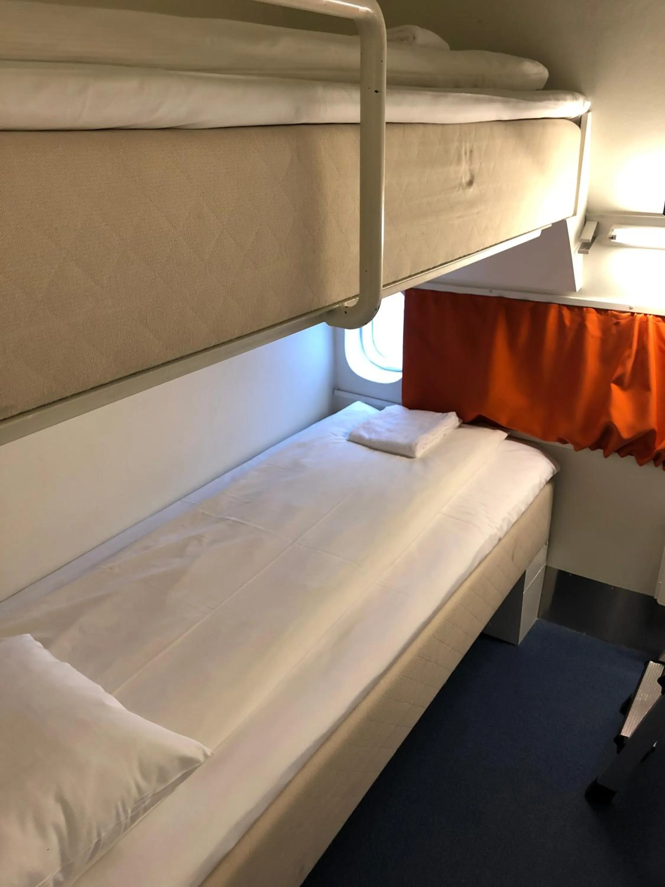 Bed in STF Jumbo Stay Stockholm