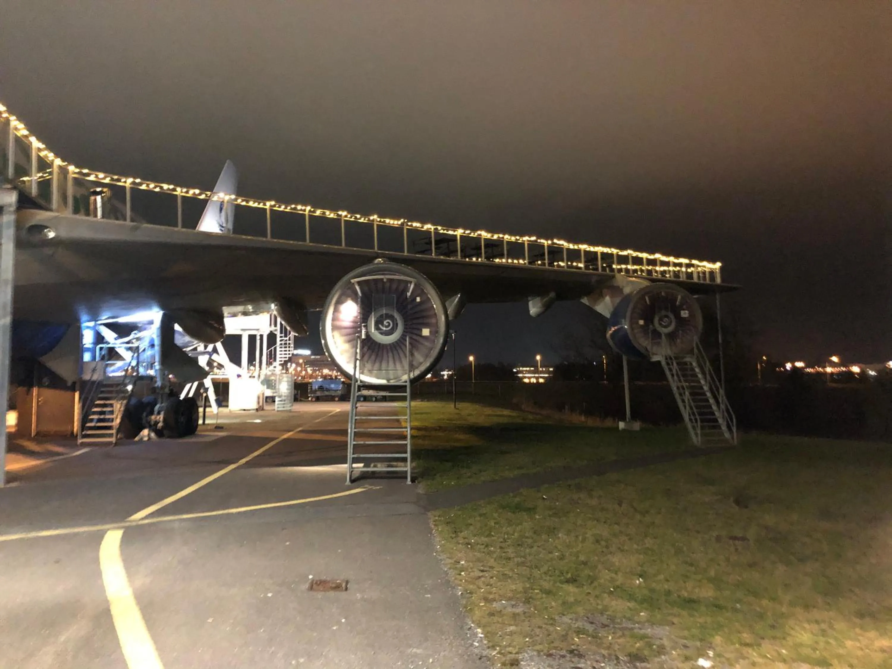 Property building in STF Jumbo Stay Stockholm