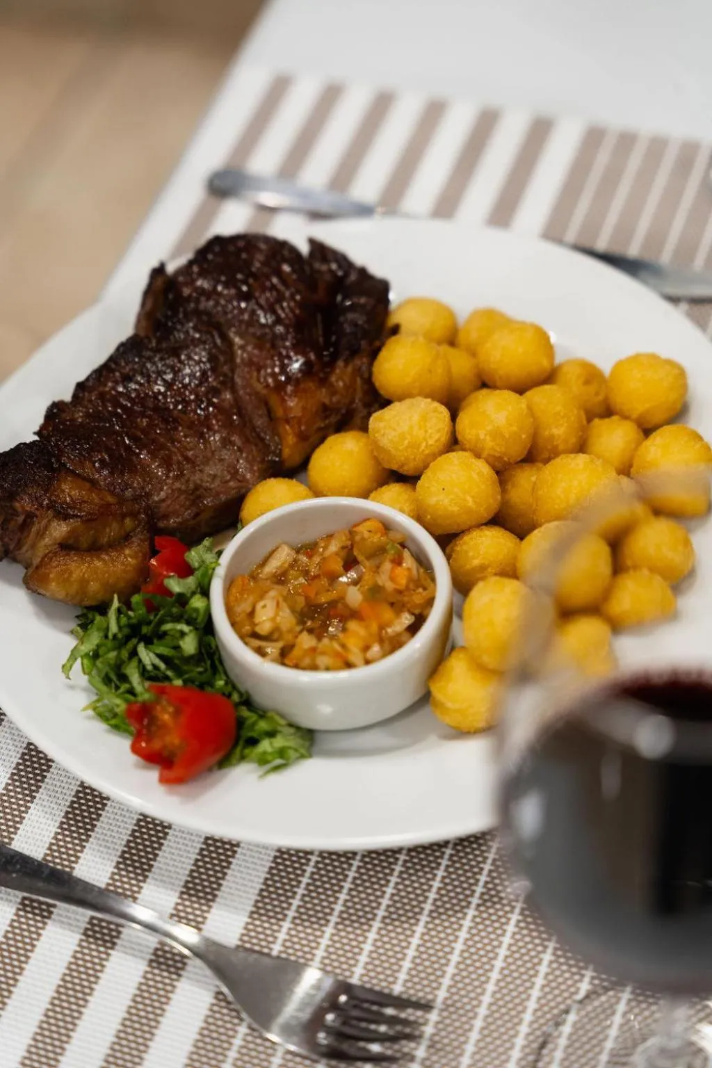 Food and drinks in Rayentray Las Restingas Hotel De Mar