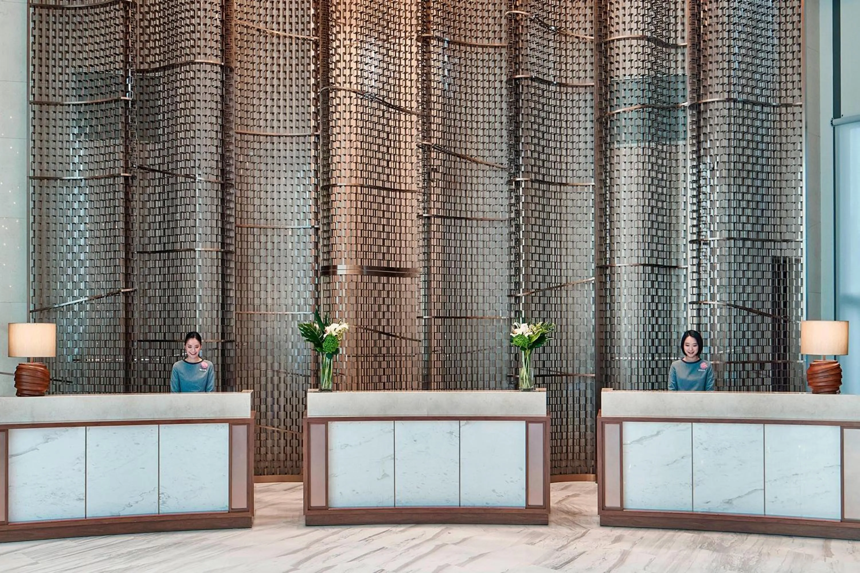 Lobby or reception in Marriott Jeju Shinhwa World Hotel