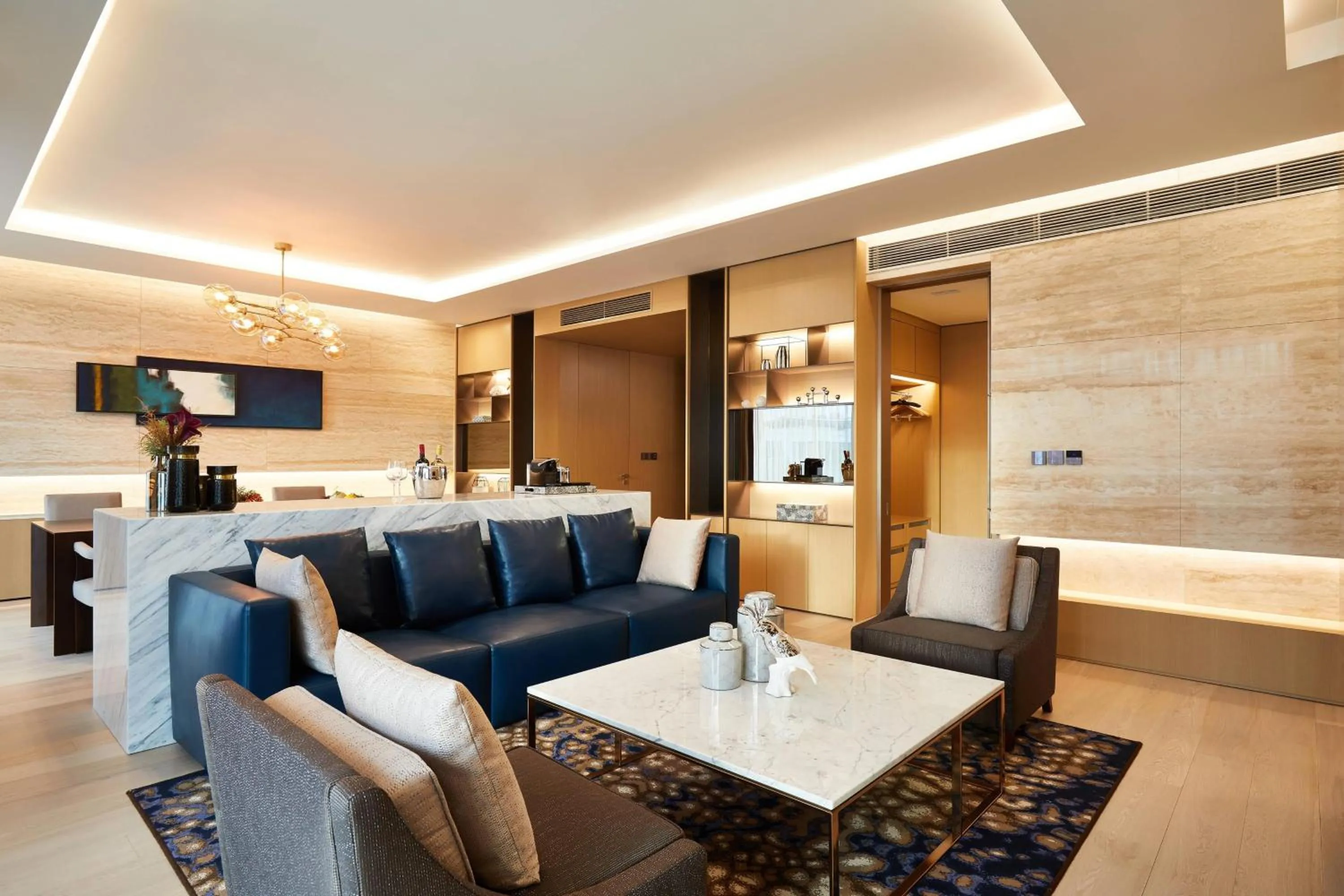 Bedroom in Marriott Jeju Shinhwa World Hotel