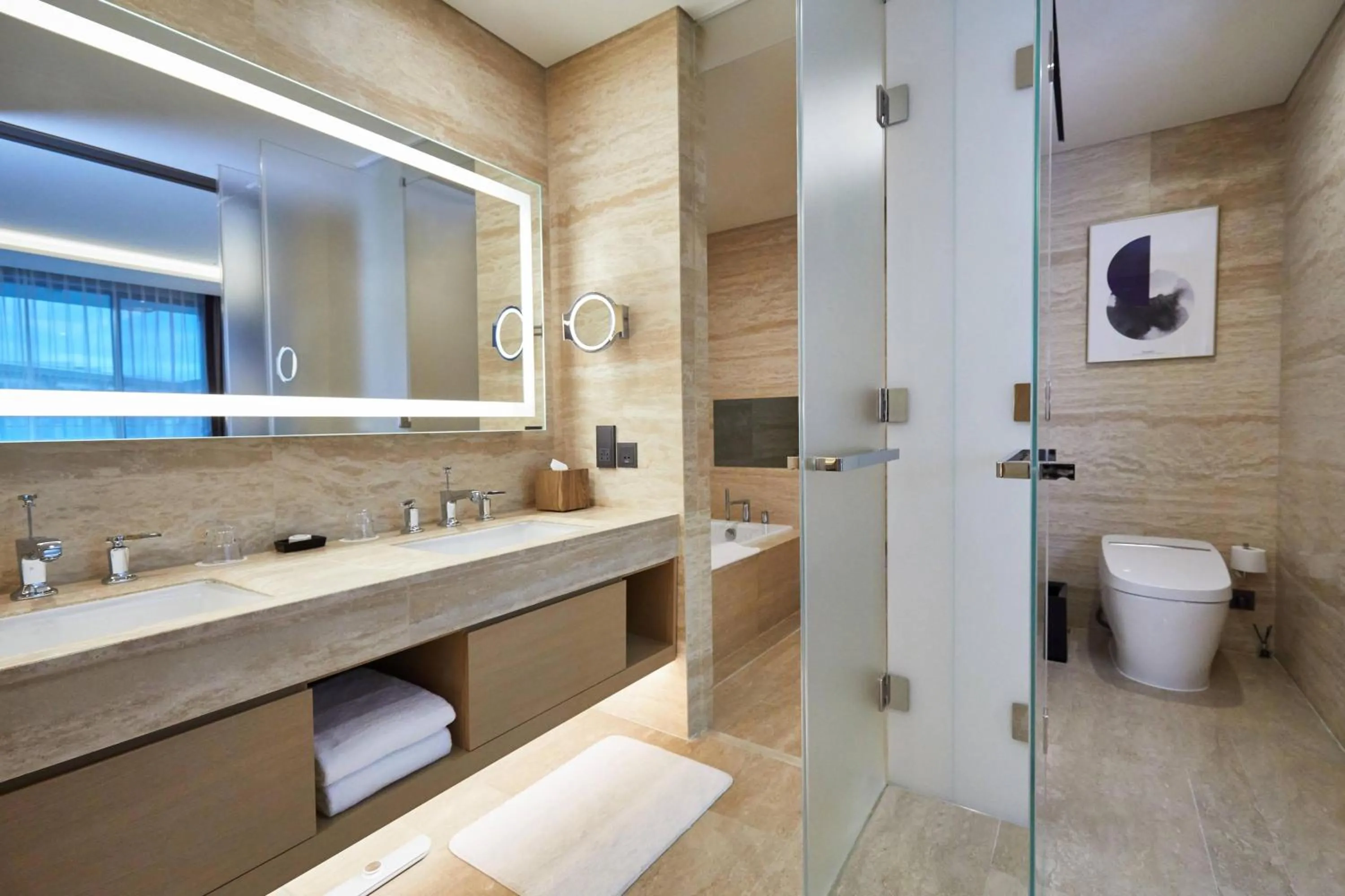 Bedroom in Marriott Jeju Shinhwa World Hotel