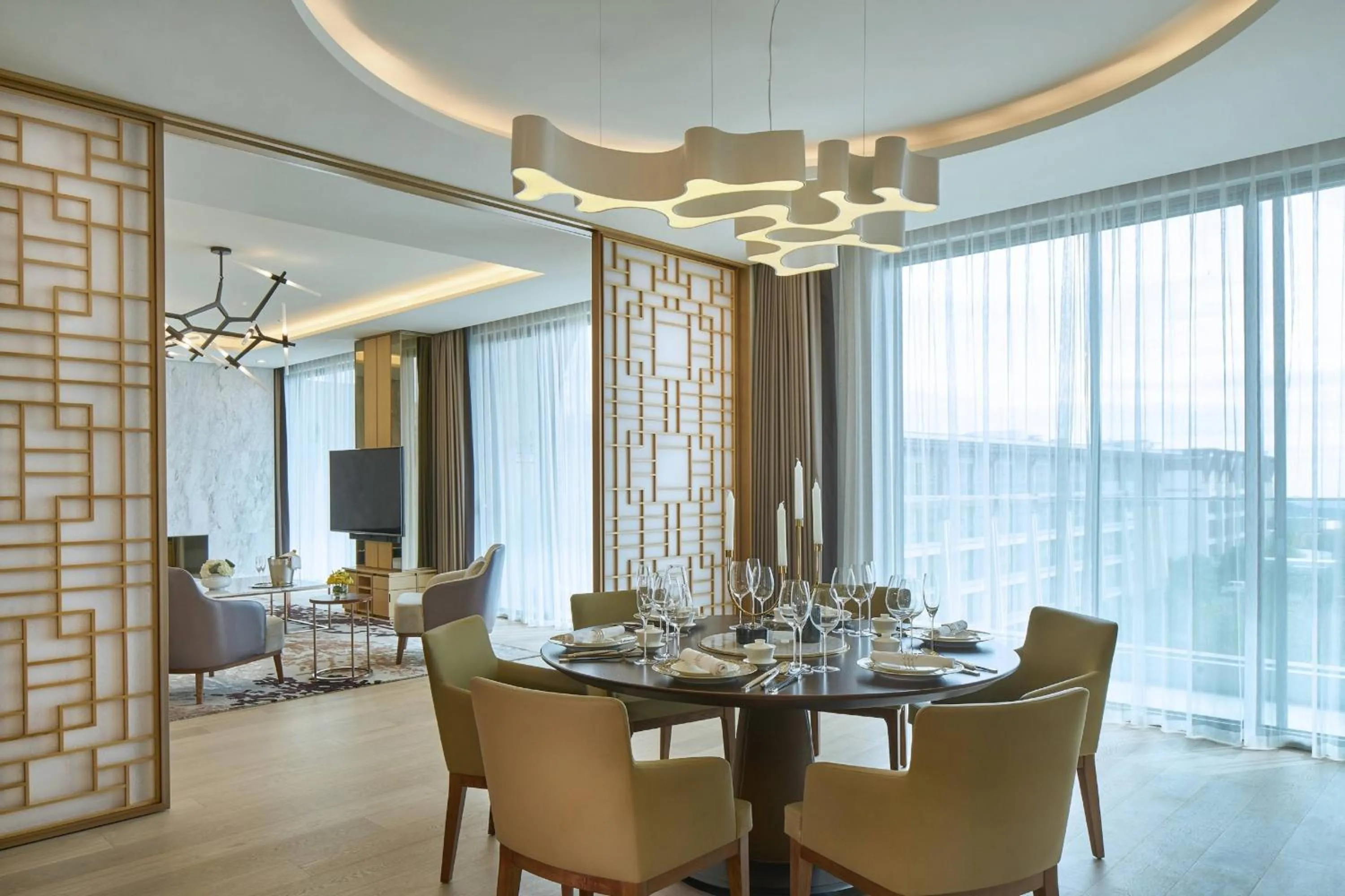 Bedroom in Marriott Jeju Shinhwa World Hotel