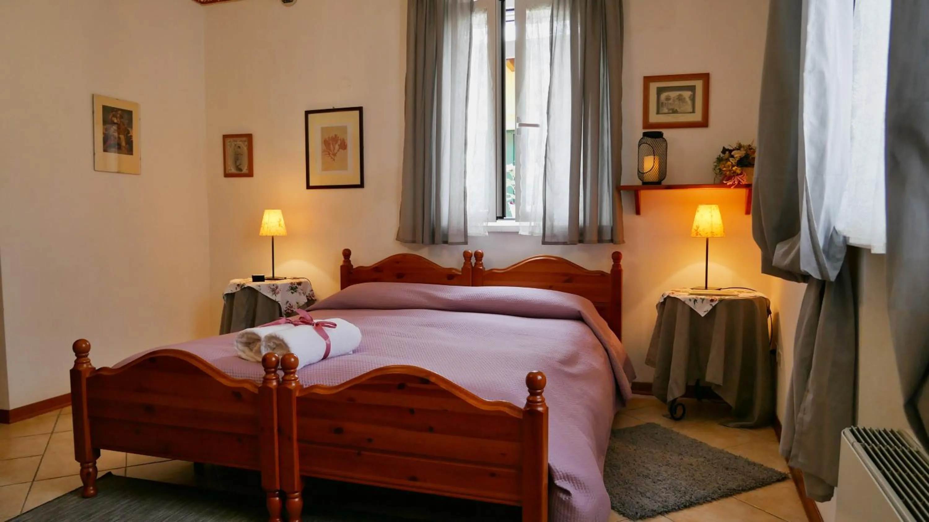 Bed in La Meridiana Affittacamere