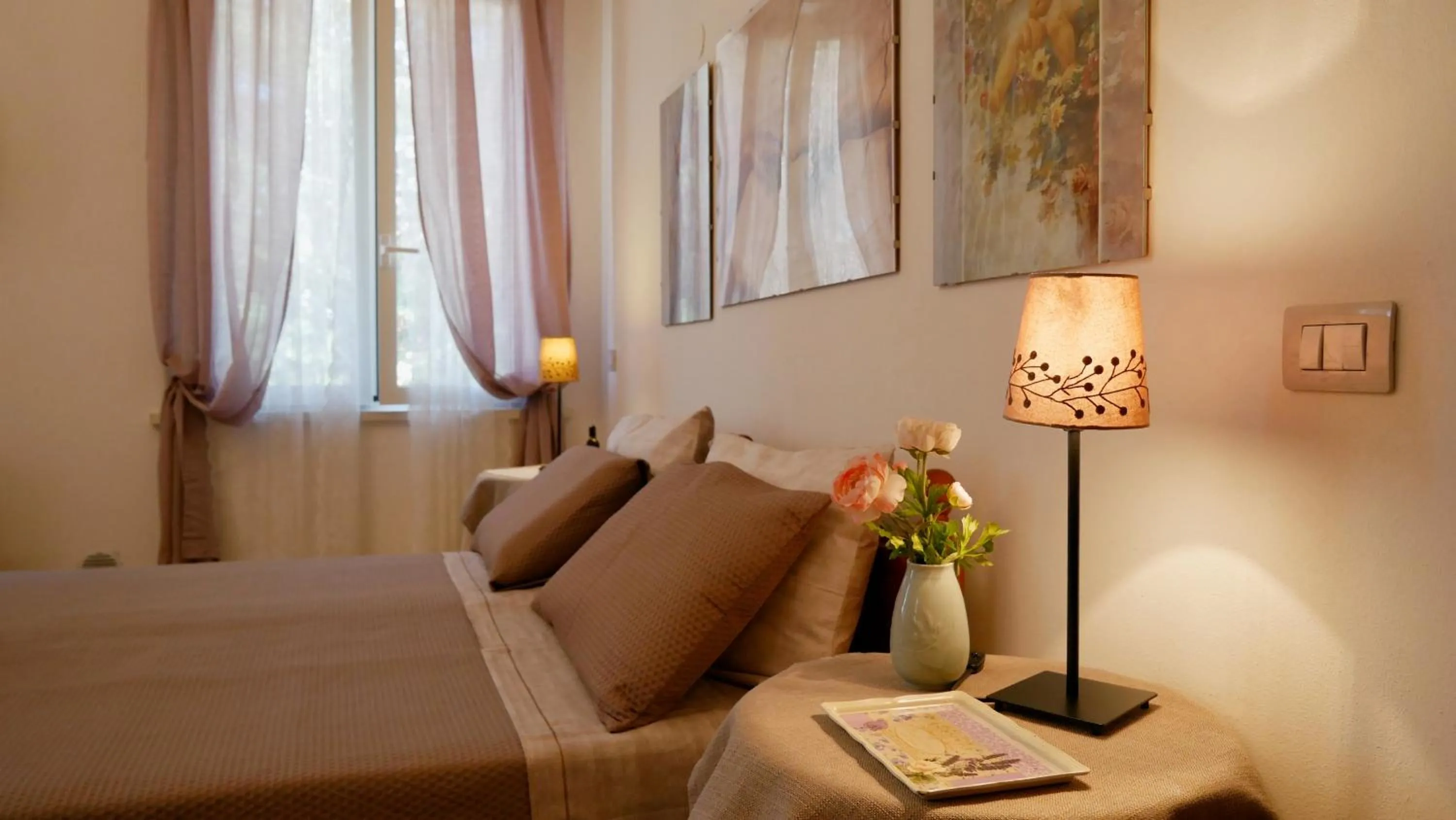 Bed in La Meridiana Affittacamere