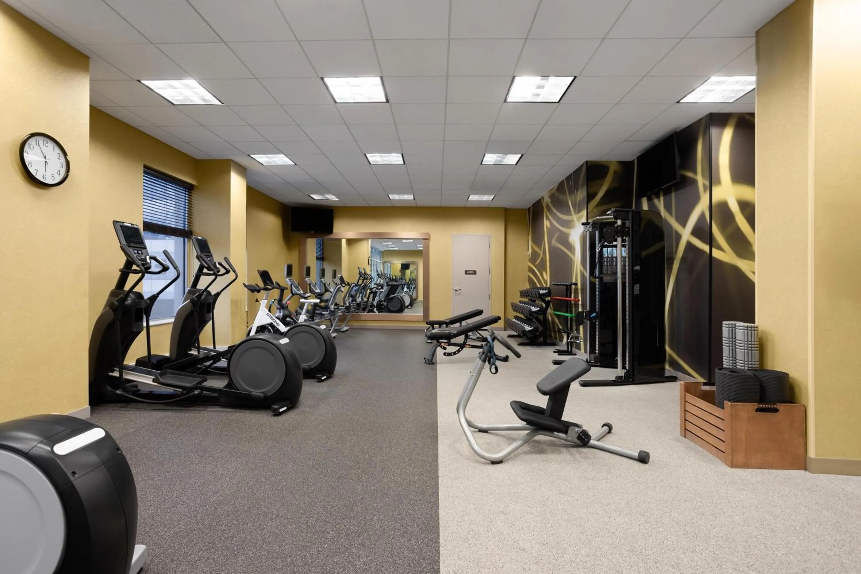 Fitness centre/facilities in Hilton Garden Inn Chicago Downtown/Magnificent Mile