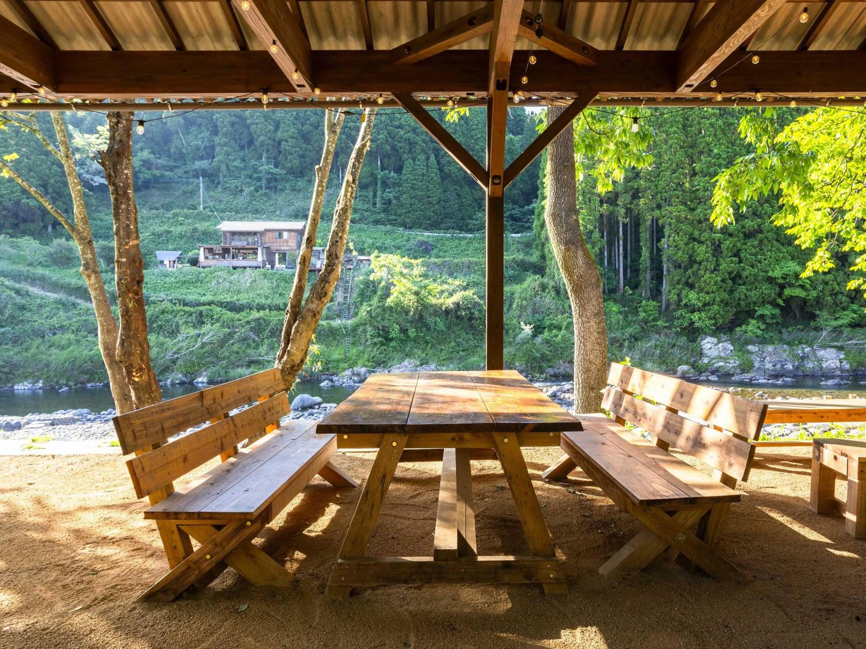 Dining area in Lodge Kiyokawa