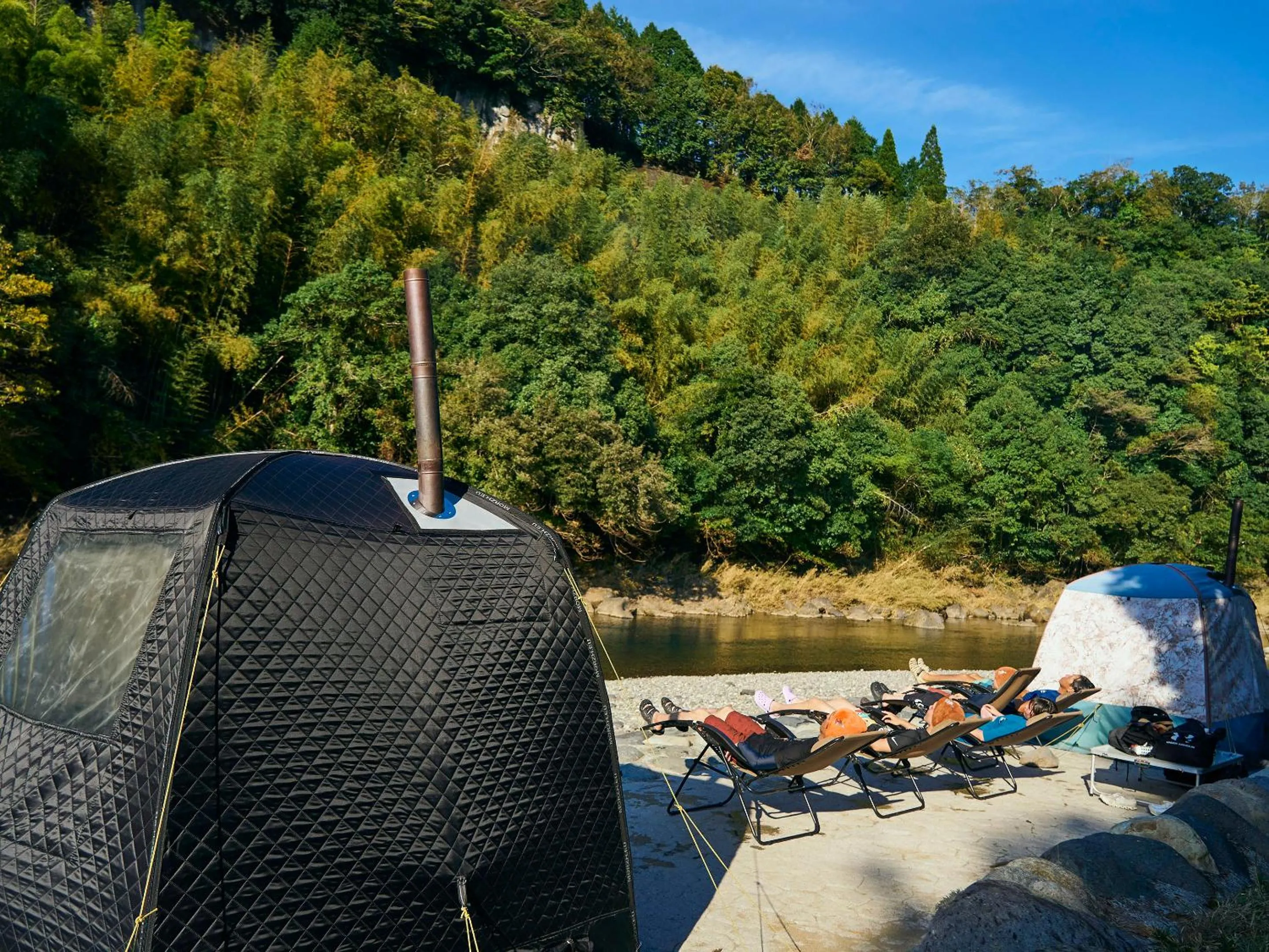 Sauna in Lodge Kiyokawa