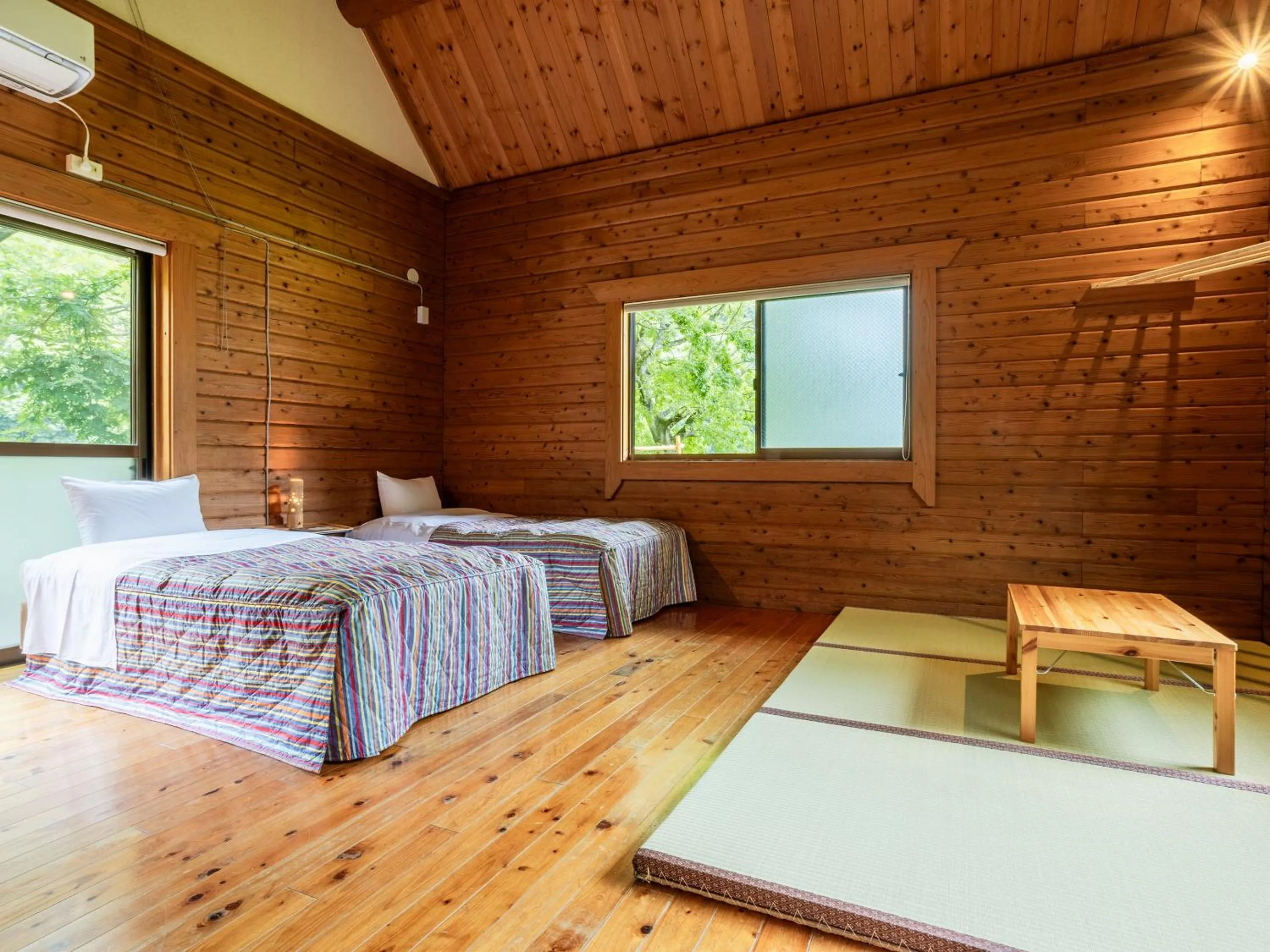 Photo of the whole room, Bed in Lodge Kiyokawa
