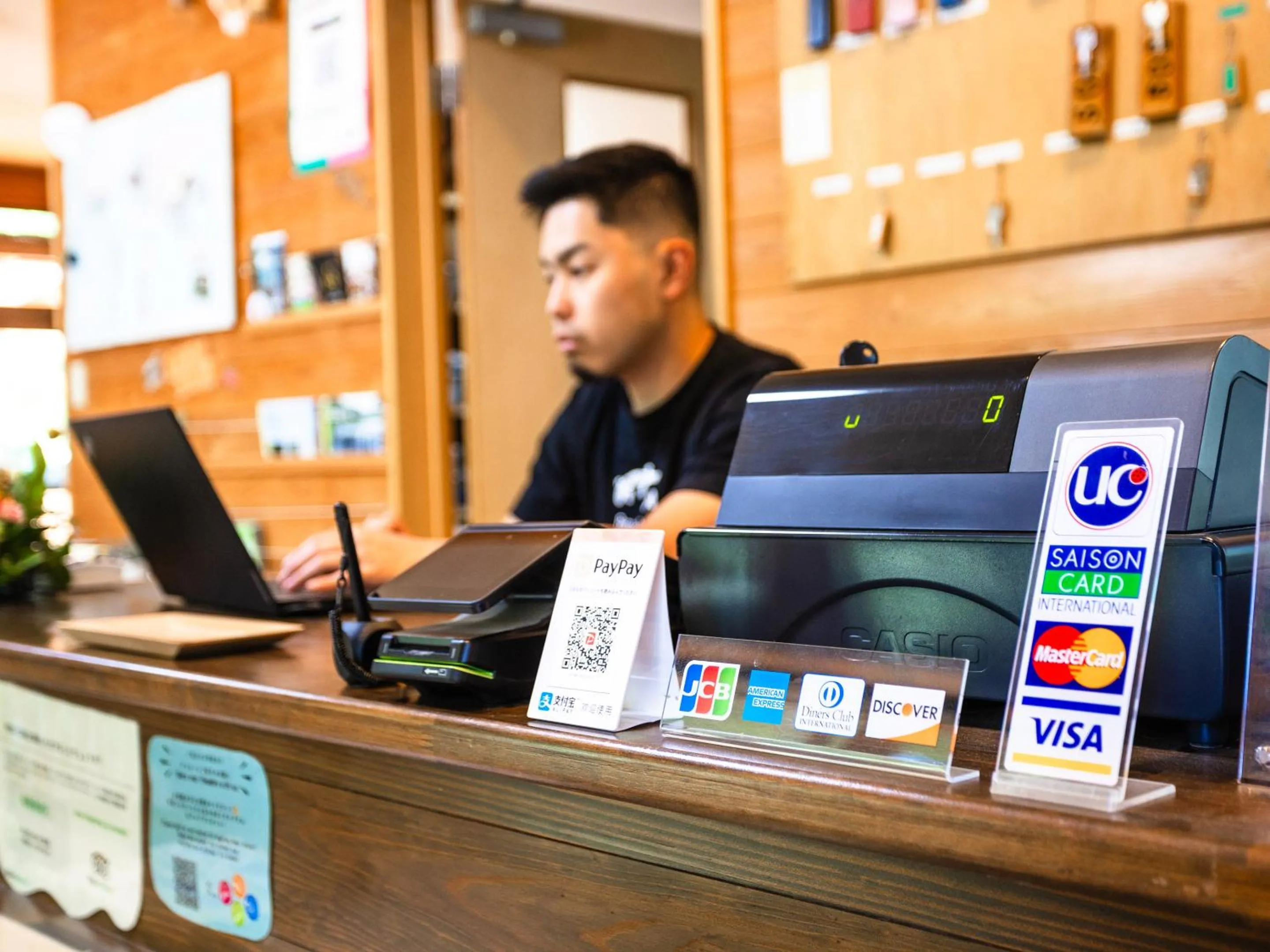 Area and facilities in Lodge Kiyokawa